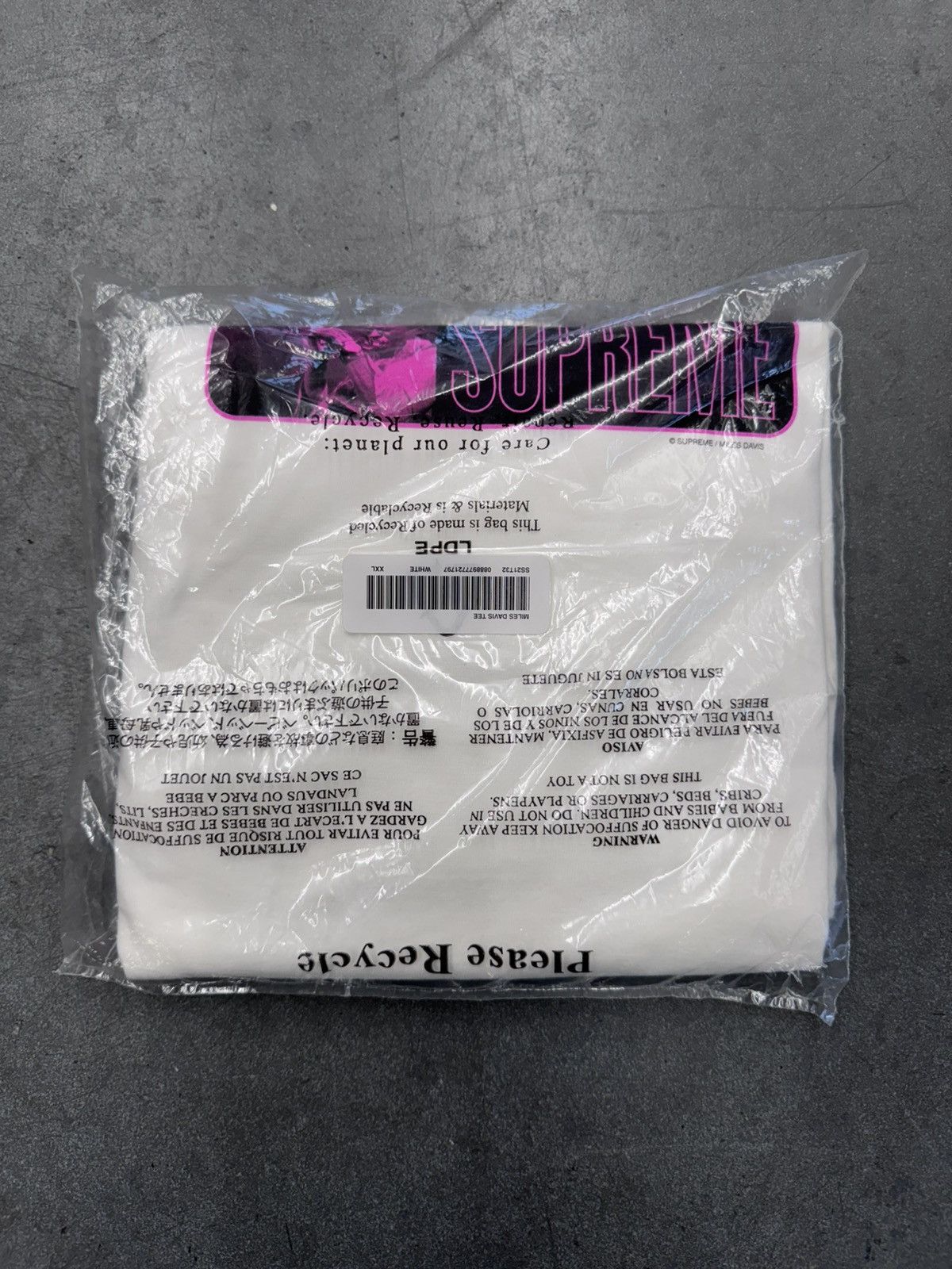 Supreme SS21 Supreme Miles Davis Tee Size US XXL / EU 58 / 5 - 4 Thumbnail
