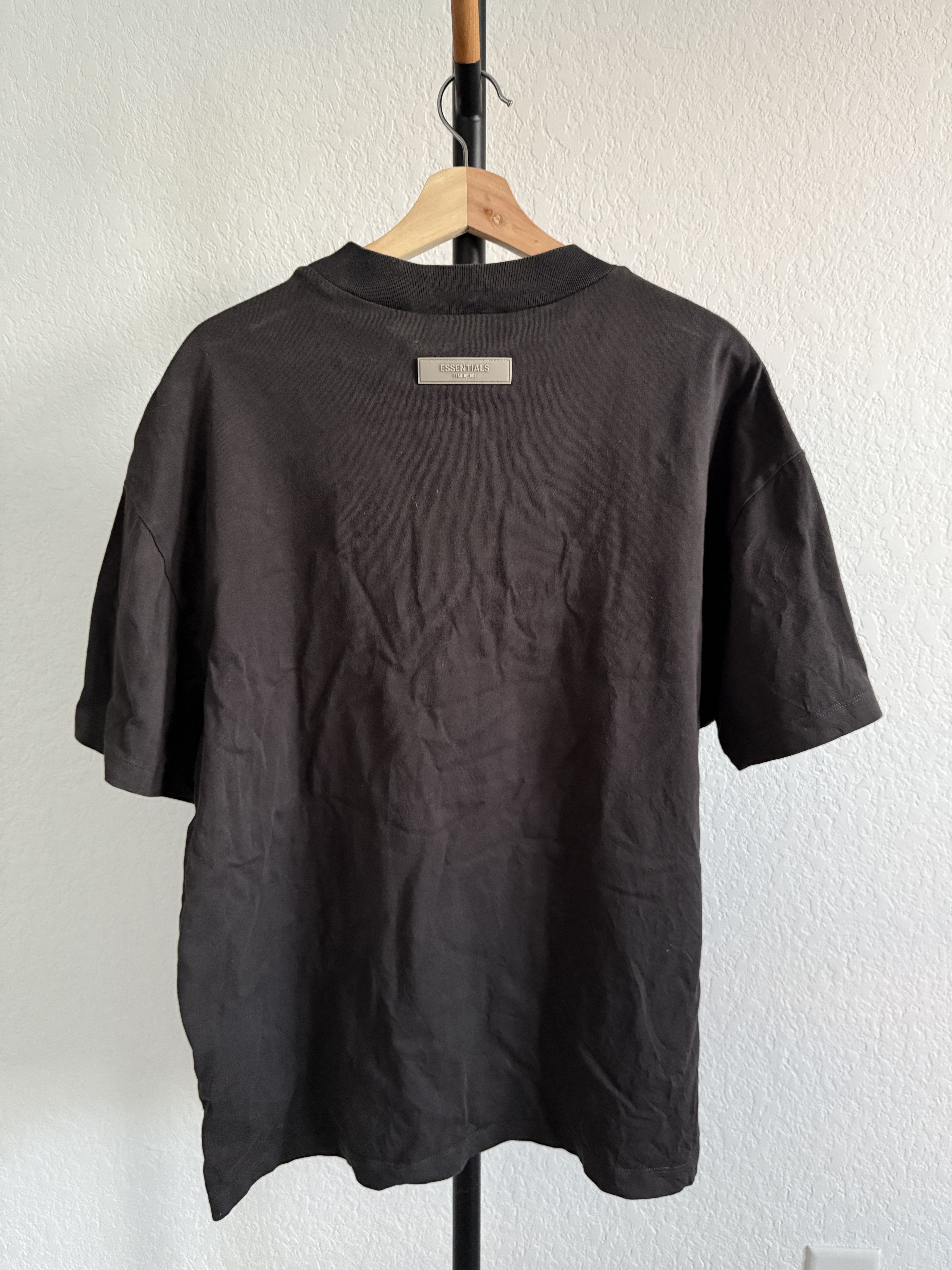 Essentials × Fear of God Fear of God Essentials Iron Black T-shirt Size US M / EU 48-50 / 2 - 4 Thumbnail