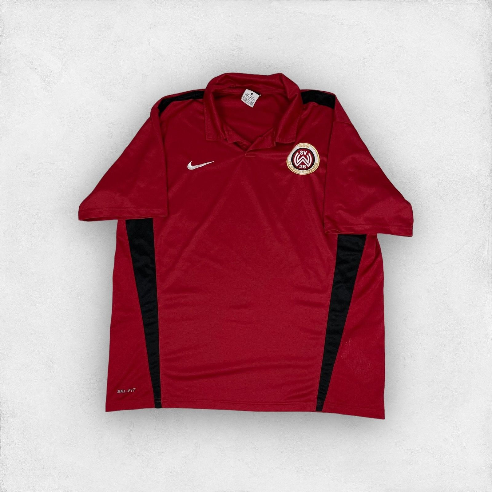 Nike Nike Dri-Fit Men's Red SV Wehen Wiesbaden Football Jersey XL Size US XL / EU 56 / 4 - 1 Thumbnail