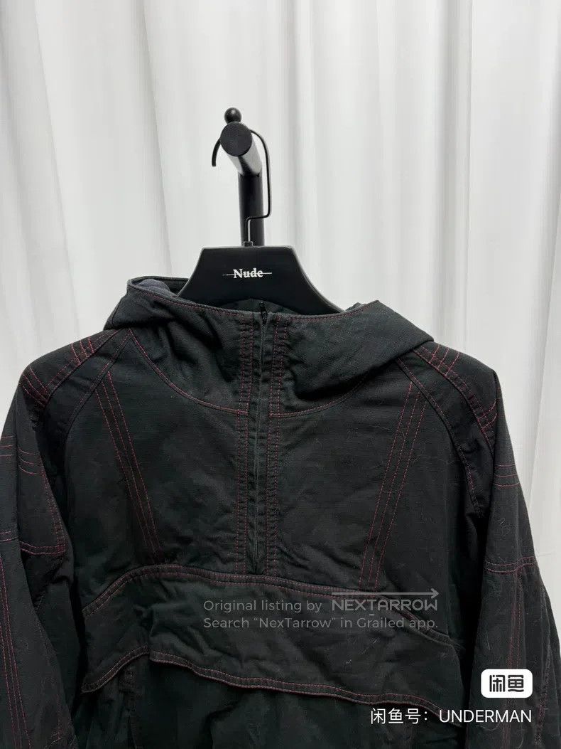 Martine Rose Martine Rose 20AW bright line red line half zipper thin co Size US M / EU 48-50 / 2 - 3 Thumbnail