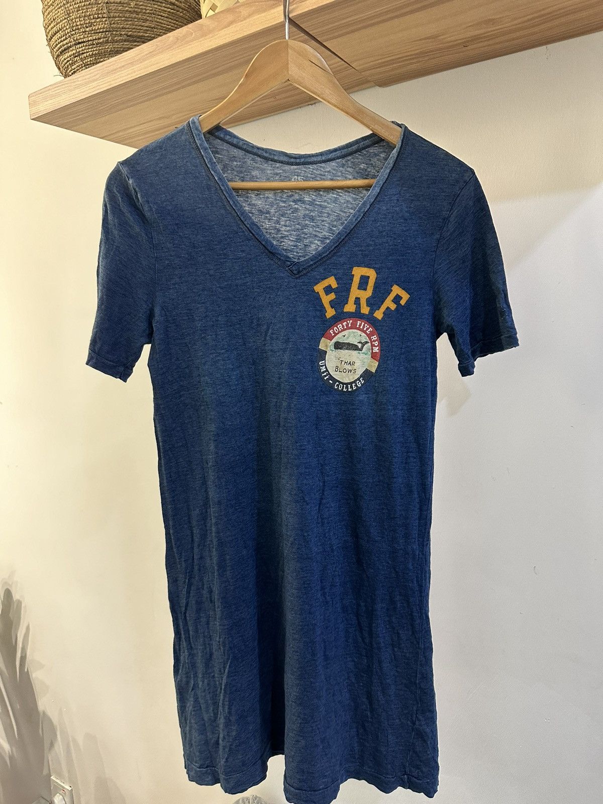 Vintage 45rpm FRF V Neck Long Shirt