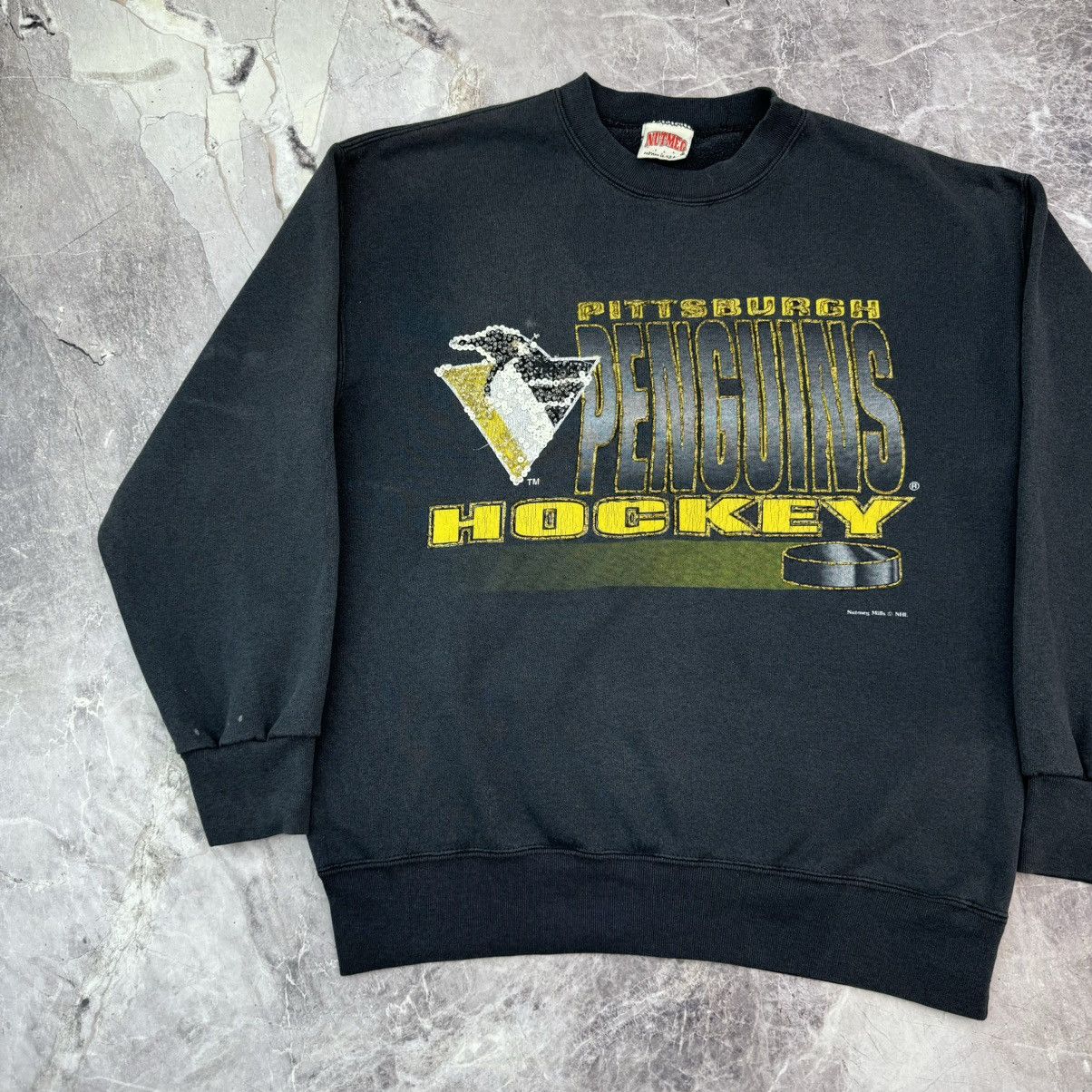 NHL × Nutmeg × Vintage Vintage Pittsburgh Penguins Hockey NHL Streetwear Size US L / EU 52-54 / 3 - 5 Thumbnail