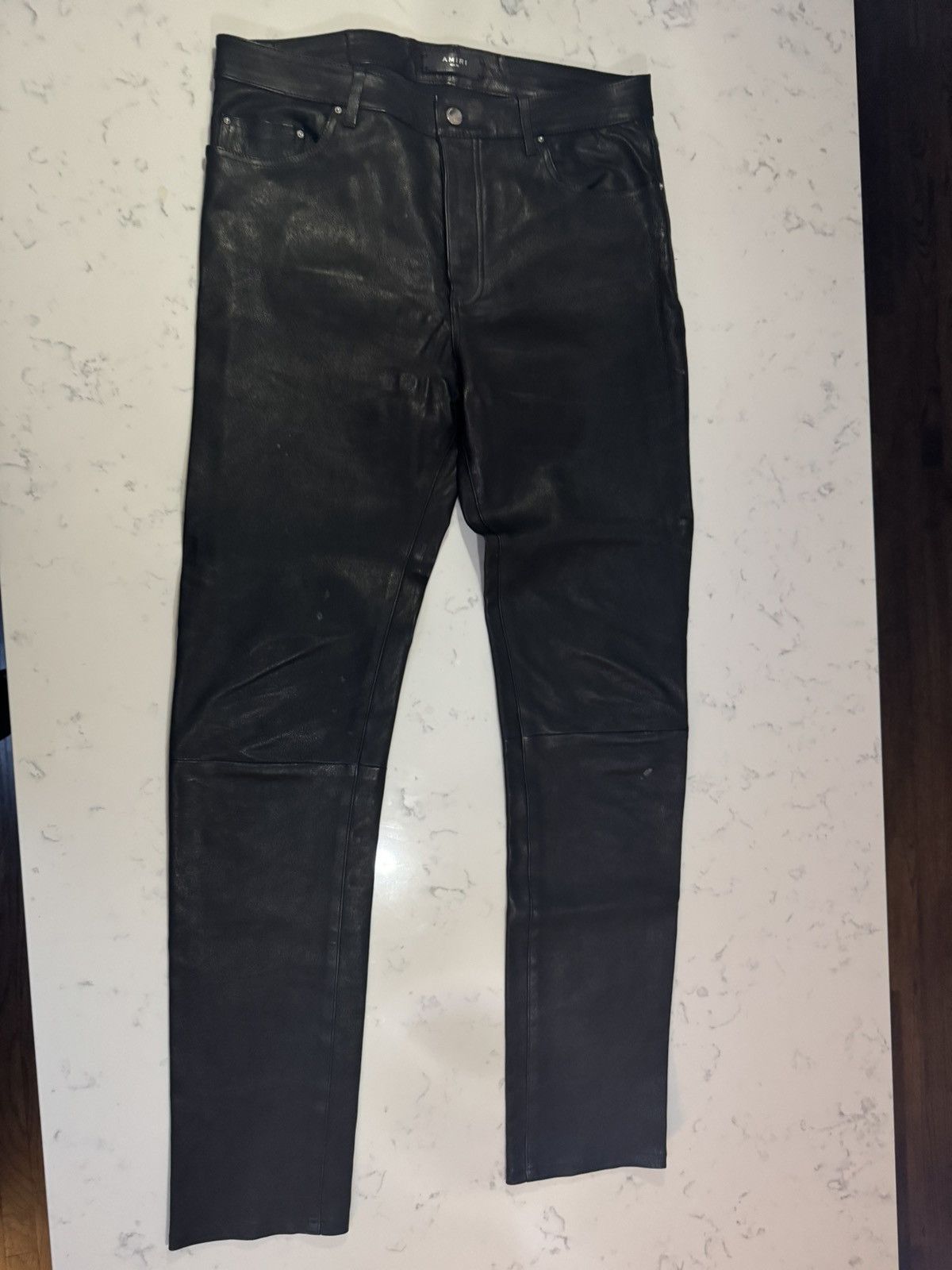 Amiri Amiri Leather Pants Size US 36 / EU 52 - 2 Thumbnail