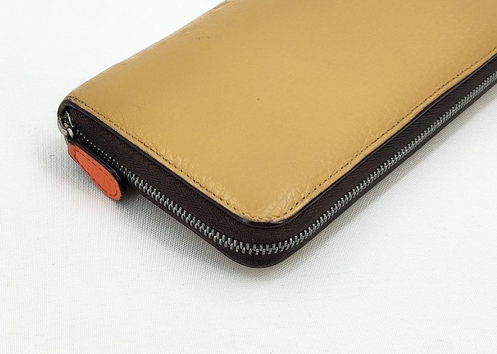 Leather × Other J&M DAVIDSON zip around brown leather wallet Size ONE SIZE - 10 Thumbnail