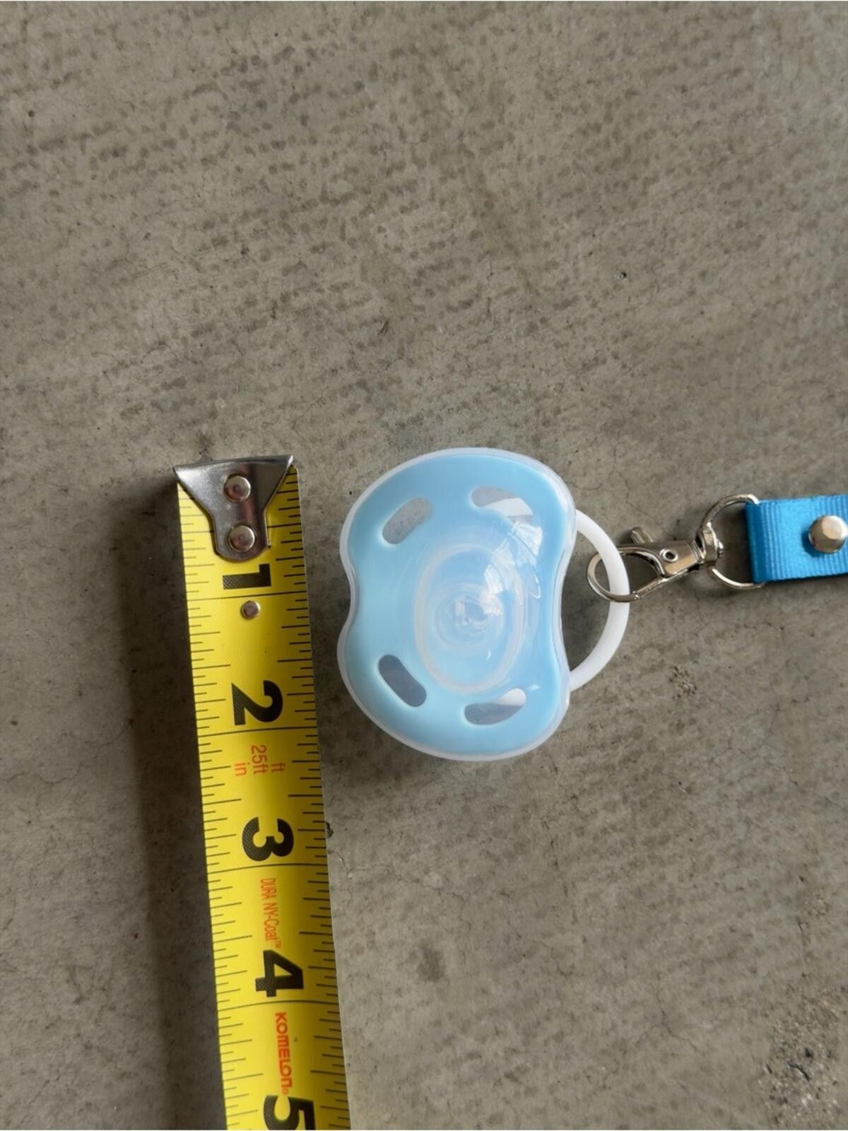 Other Pacifier Clip / Silicone & Strap Baby Accessory / Blue Size ONE SIZE - 3 Thumbnail