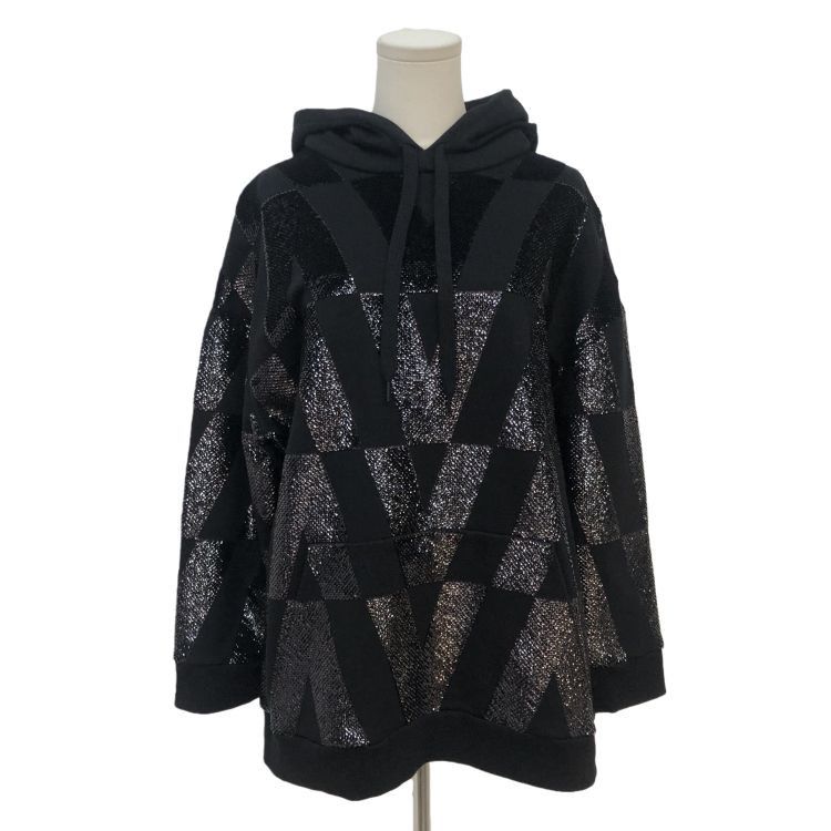 Valentino Valentino Sequin Logo Hoodie Size XS Size XS / US 0-2 / IT 36-38 - 1 Thumbnail