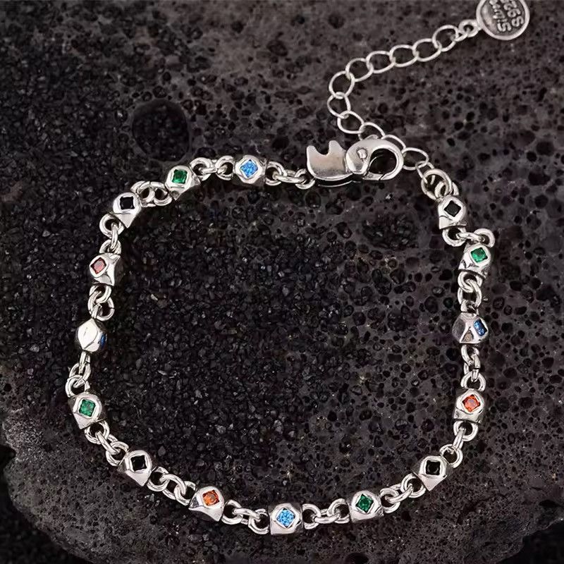 Other Creative Multicolor Zircon Bracelet Size ONE SIZE - 1 Thumbnail