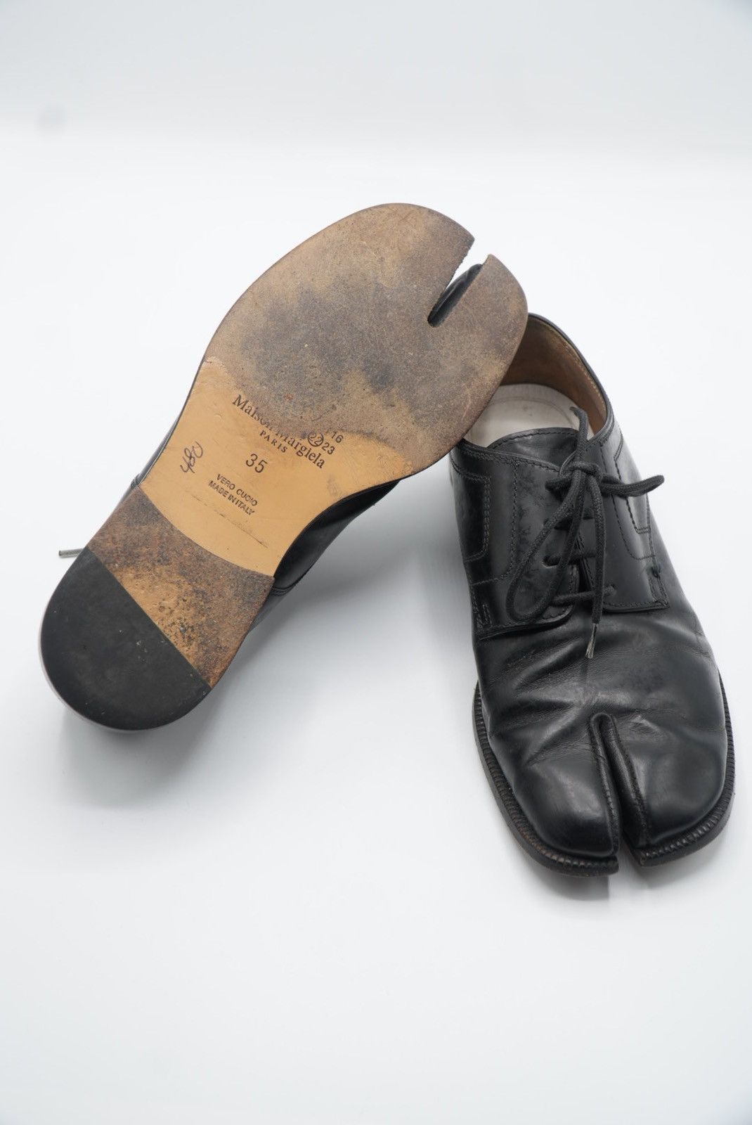 Maison Margiela Maison Margiela Tabi Lace-Up Derby Shoes Size US 5 / IT 35 - 8 Thumbnail
