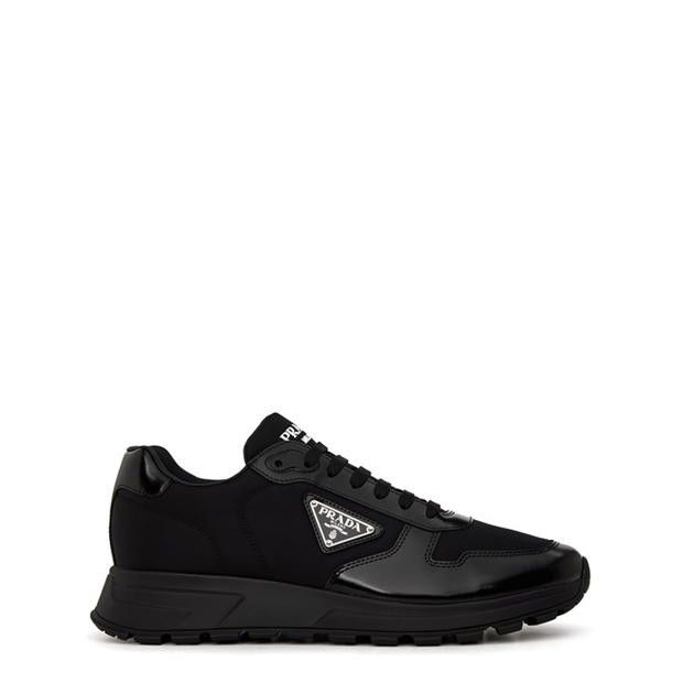 Prada Men'S Triangle Logo Re-Nylon Trainers Size US 10 / EU 43 - 1 Thumbnail