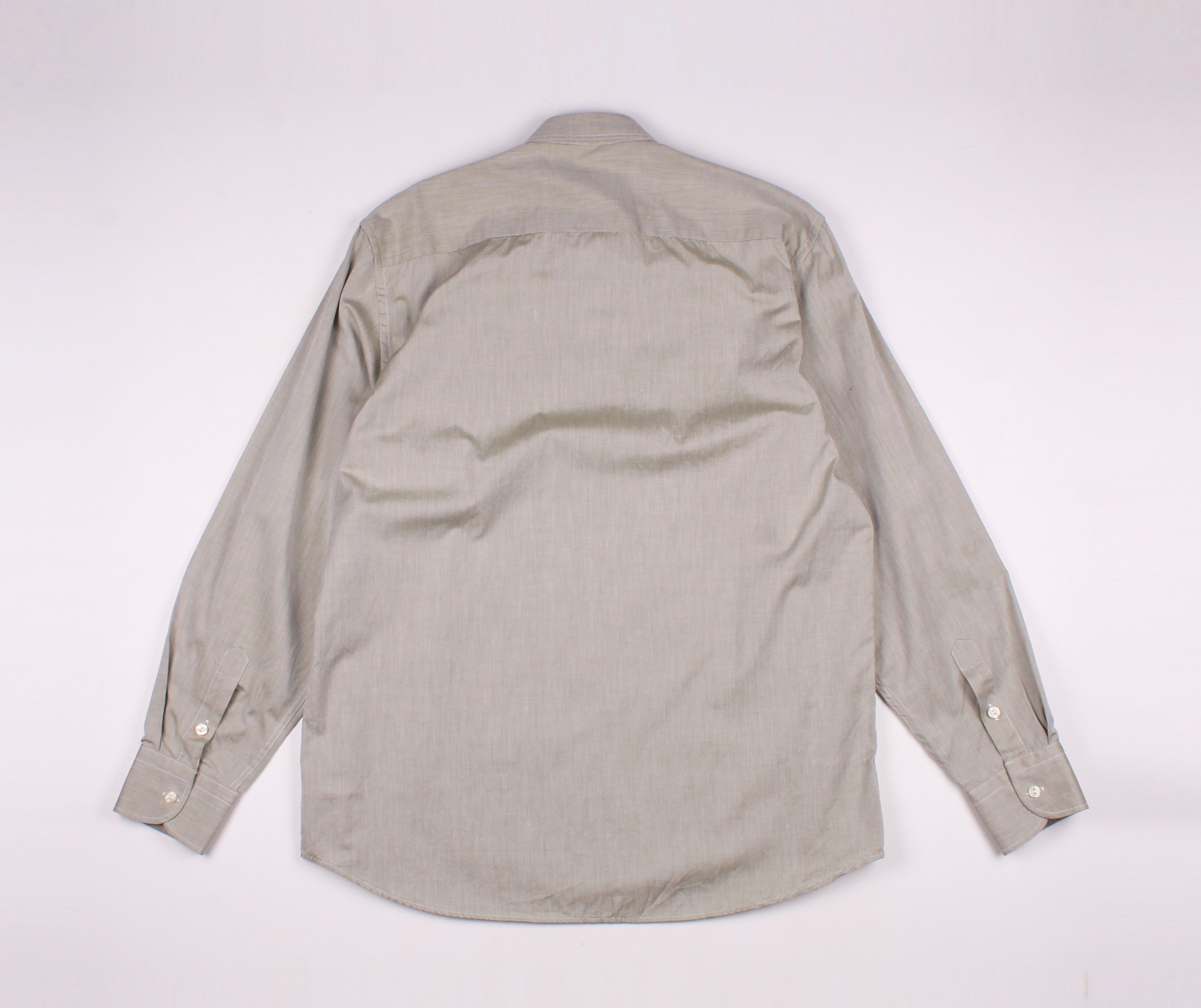 Valentino Vintage Valentino Uomo Button Down Long Sleeve Shirt Size US L / EU 52-54 / 3 - 10 Thumbnail