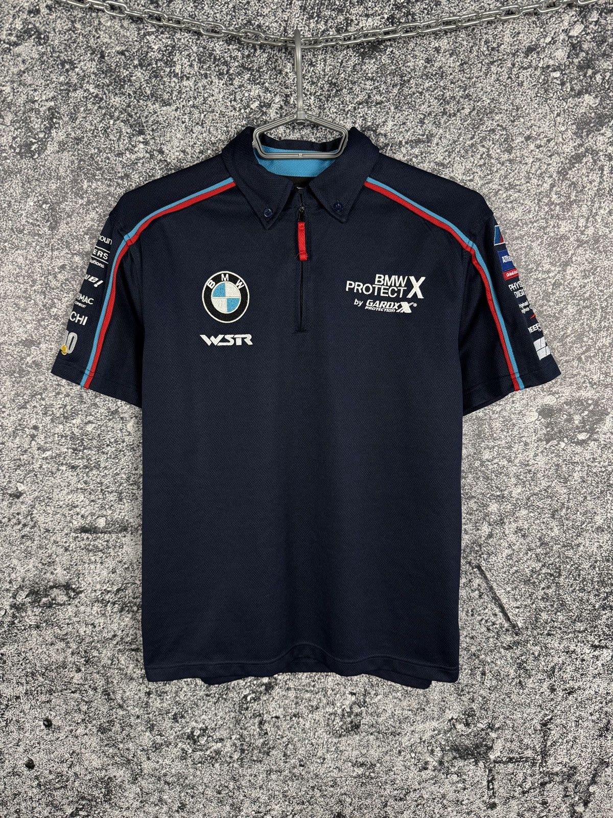 BMW Men’s WSR BMW Racing 1/4 Zip Polo Shirt Protect X Size S Size US S / EU 44-46 / 1 - 1 Thumbnail
