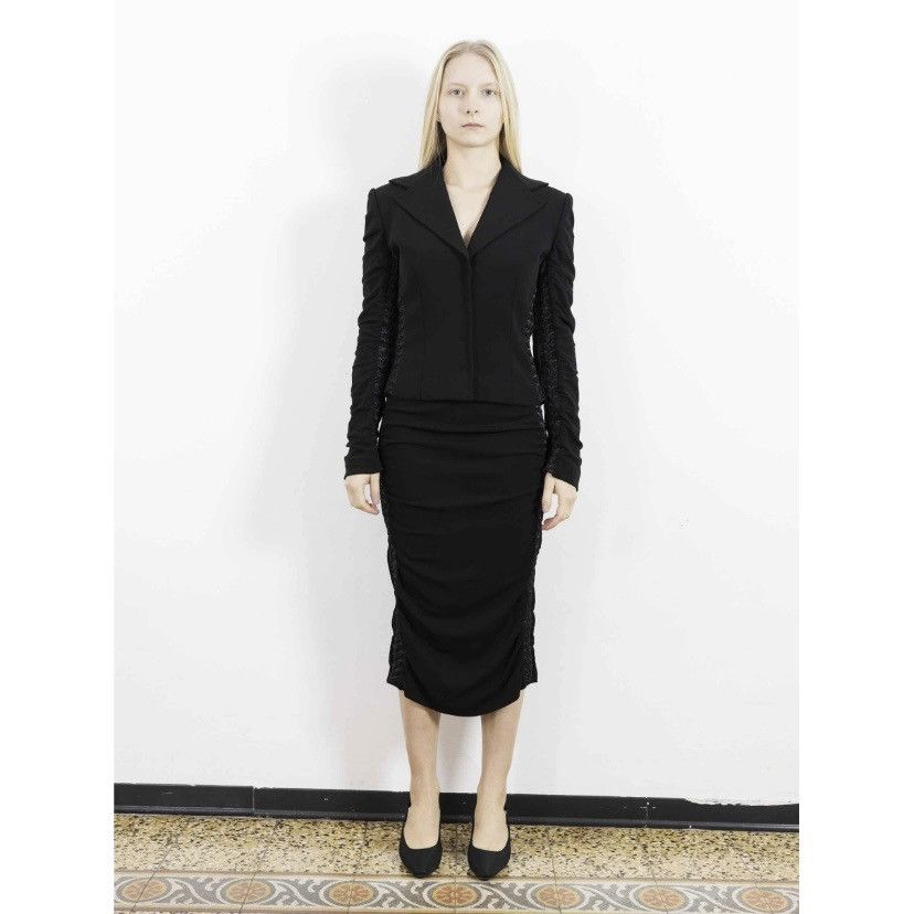 Dolce & Gabbana Dolce&Gabbana completo blazer e gonna allacciatura corsetto. Size S / US 4 / IT 40 - 2 Thumbnail