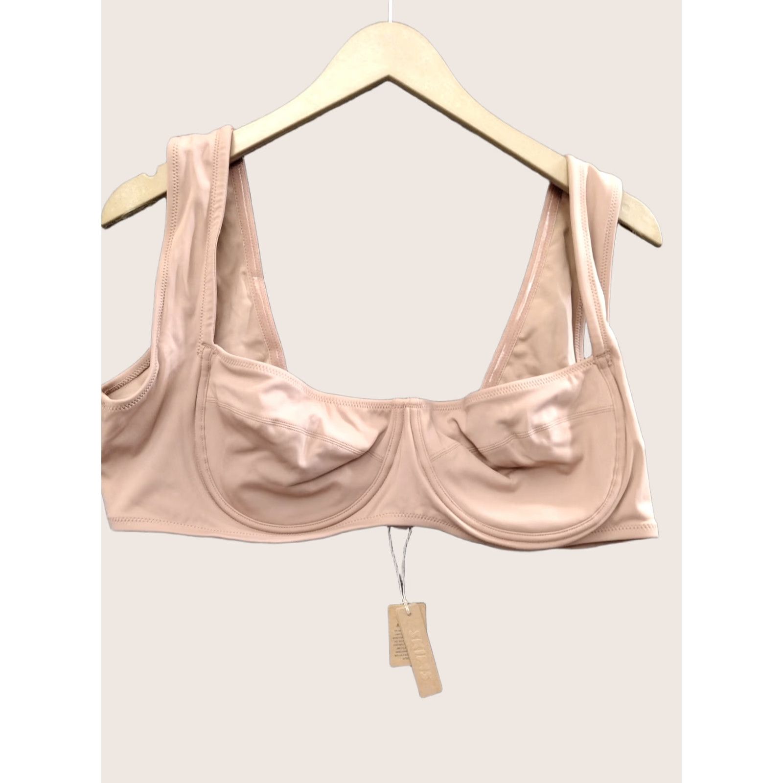 SKIMS SKIMS Shaping Swim Unlined Underwire Bikini Color Sienna Size 3X Womens Bathing Suit Beach 90s? Size ONE SIZE - 1 Thumbnail