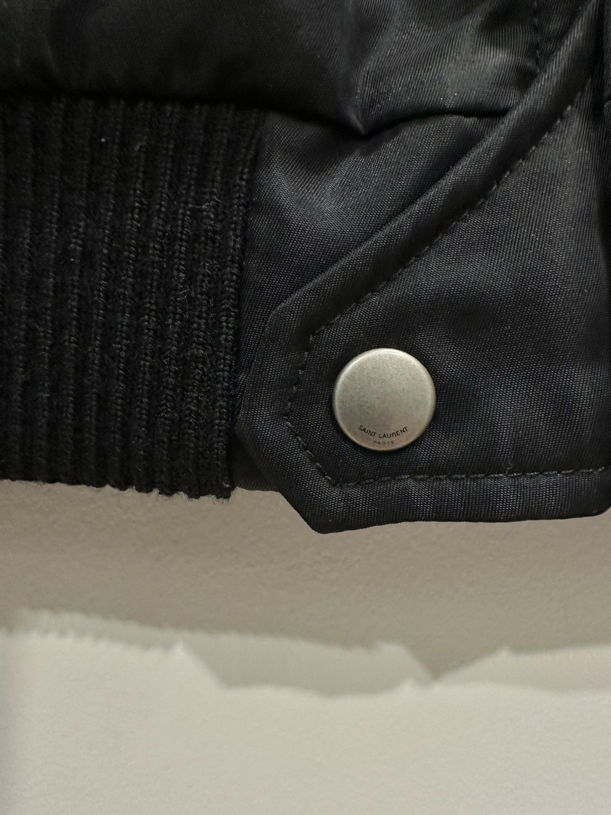 Saint Laurent Paris Saint Laurent Nylon Bomber Size US S / EU 44-46 / 1 - 5 Thumbnail