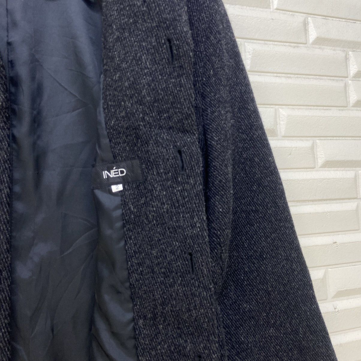 Yohji Yamamoto Ined by Yohji Yamamoto Wool Jacket Coat Size S / US 4 / IT 40 - 7 Thumbnail