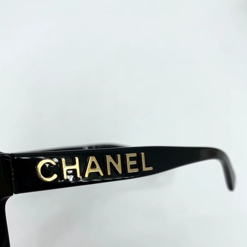 Chanel Chanel Black side logo square frame optical glasses Size ONE SIZE - 6 Thumbnail