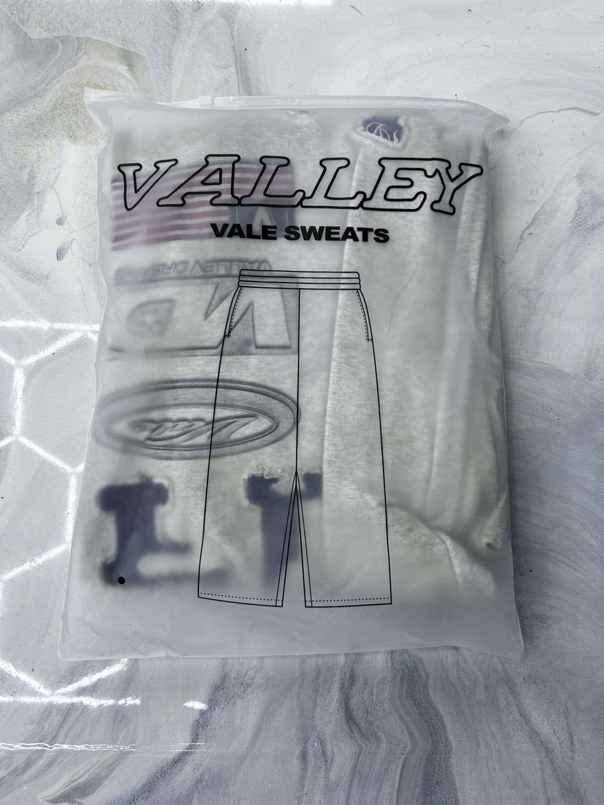 Vale Vale Crash Sweatpants Grey Purple Red Size S Size US 30 / EU 46 - 10 Thumbnail
