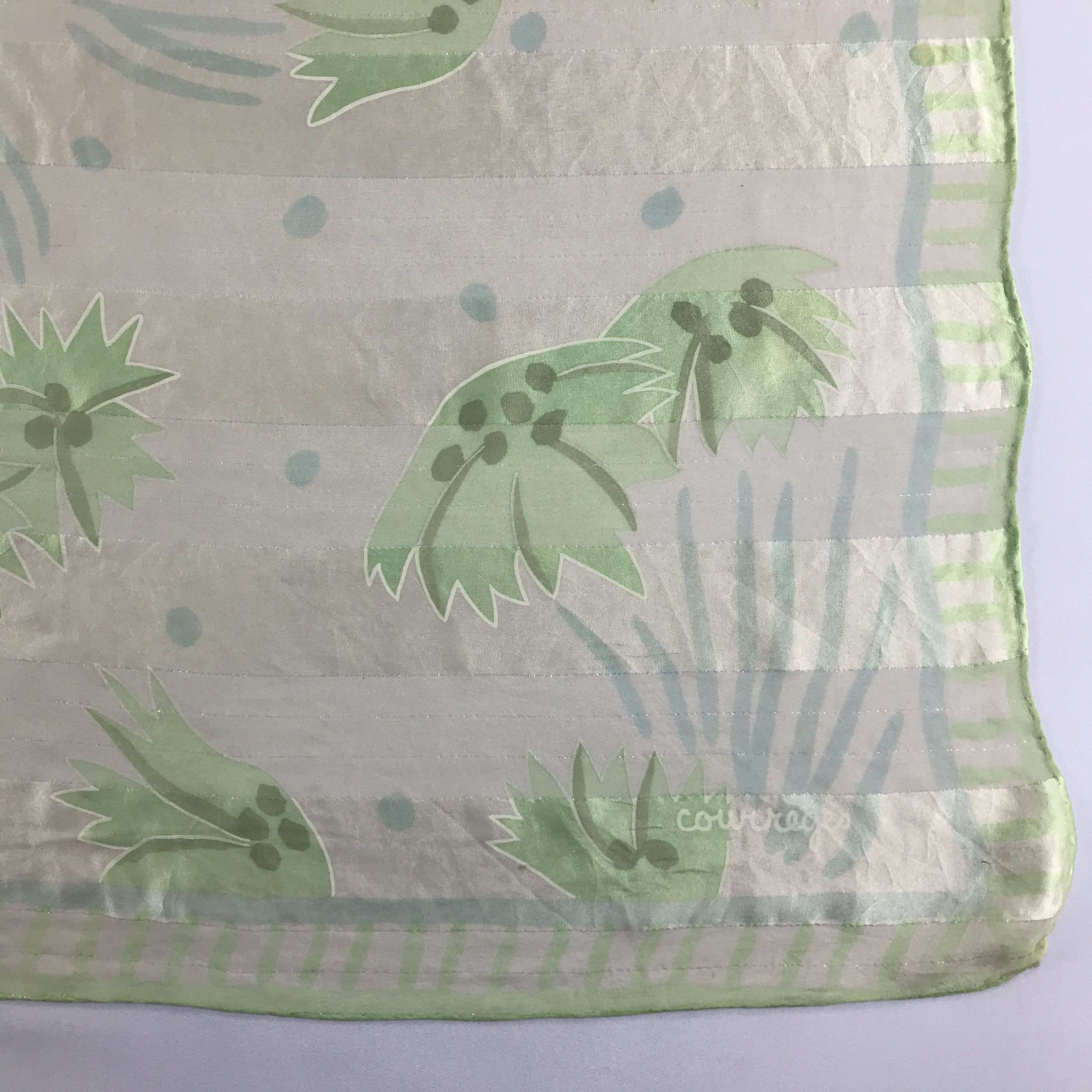 Courreges Vintage Courreges Silk Scarf Size ONE SIZE - 4 Thumbnail