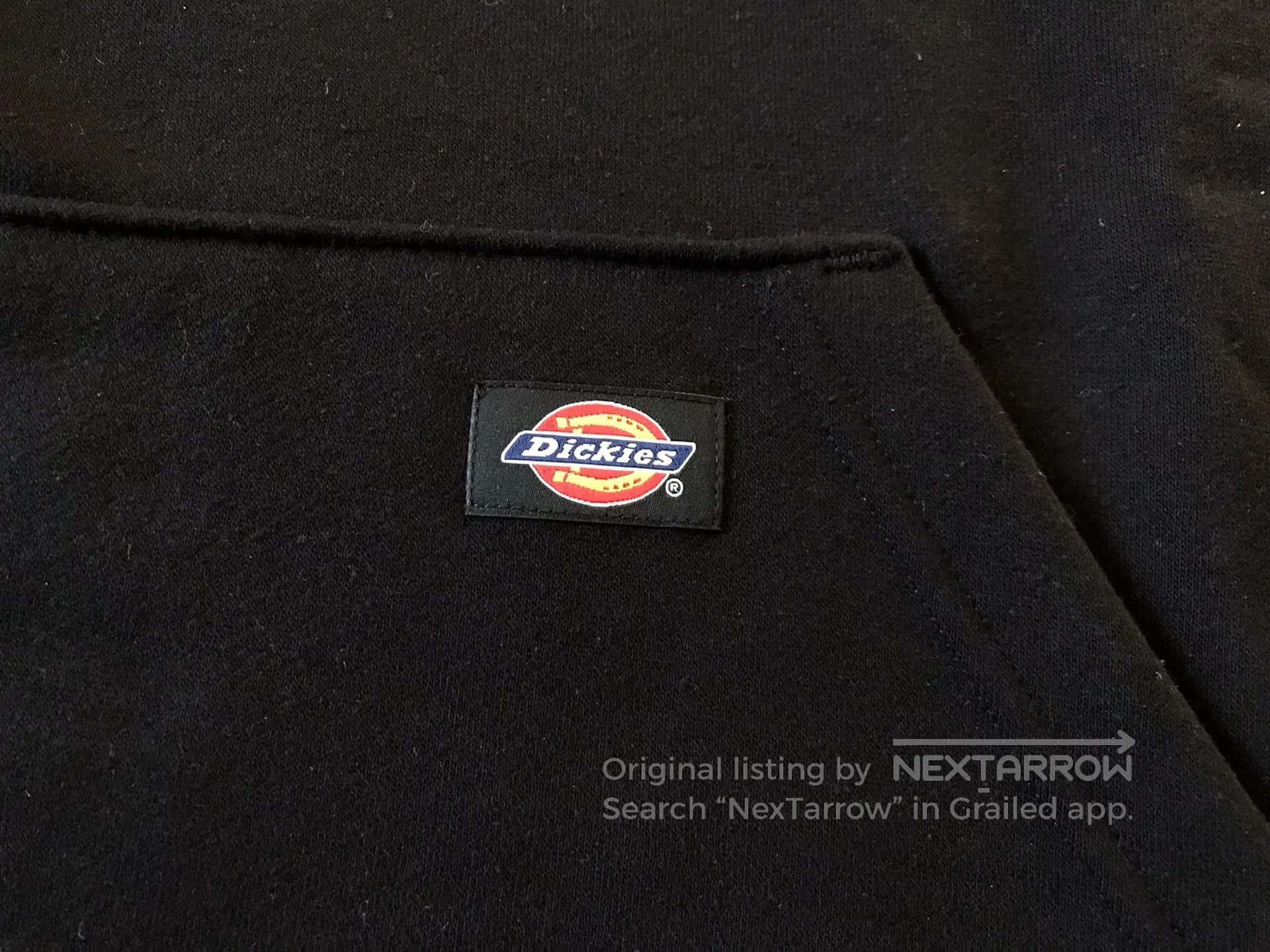 Dickies Dickies Black Hooded Pullover Sweatshirt. Size US L / EU 52-54 / 3 - 4 Thumbnail