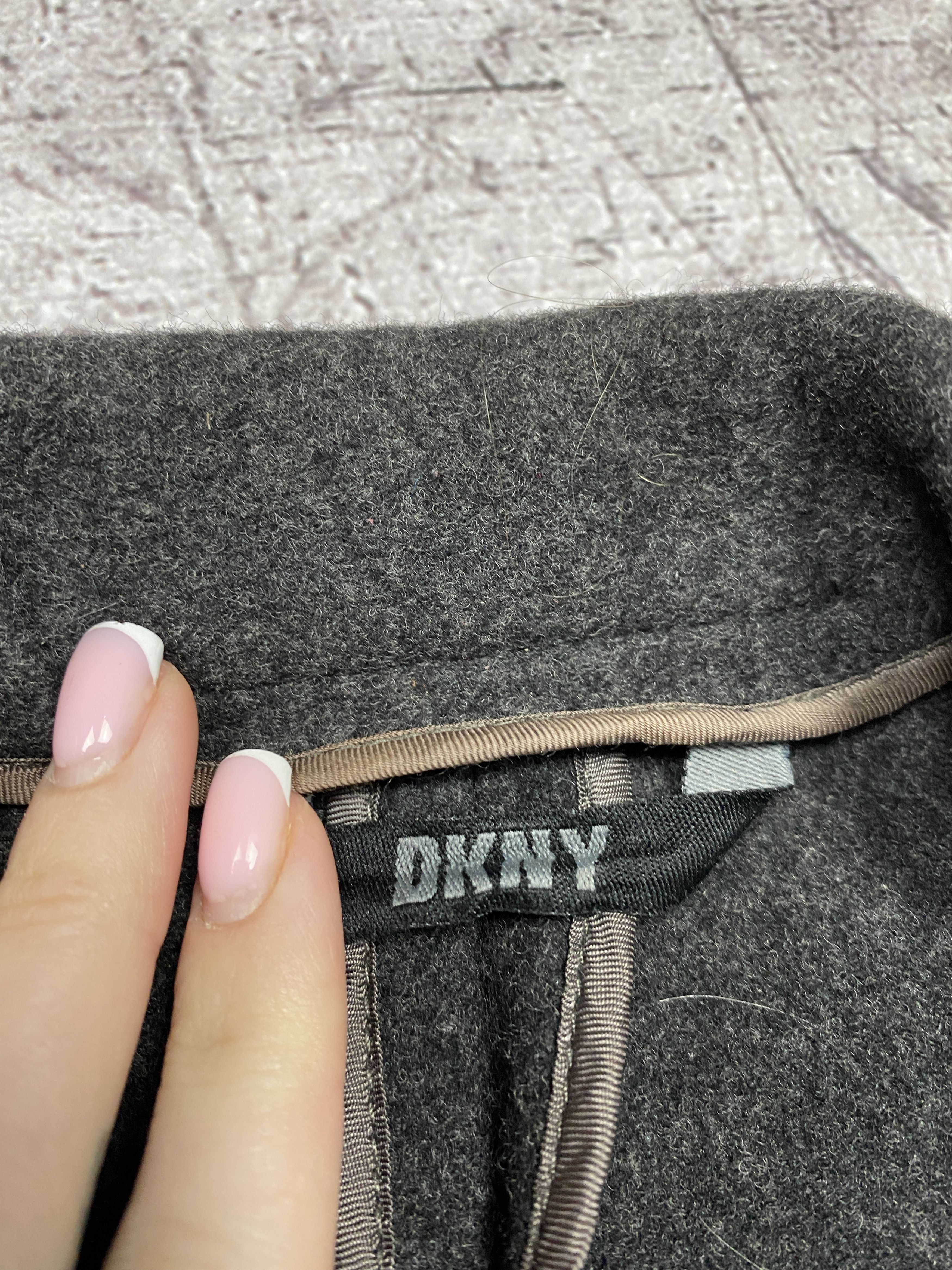 DKNY × Vintage DKNY Mens Cashmere Wool Coat Jacket Size US M / EU 48-50 / 2 - 4 Thumbnail