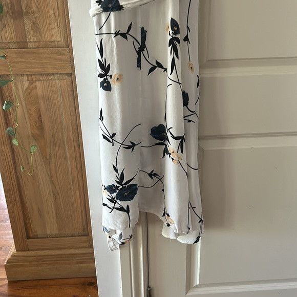 Ganni 🎀GANNI DALTON CREPE VANILIA KIMONO WRAP DRESS LADIES sz 38 Size XS / US 0-2 / IT 36-38 - 7 Thumbnail