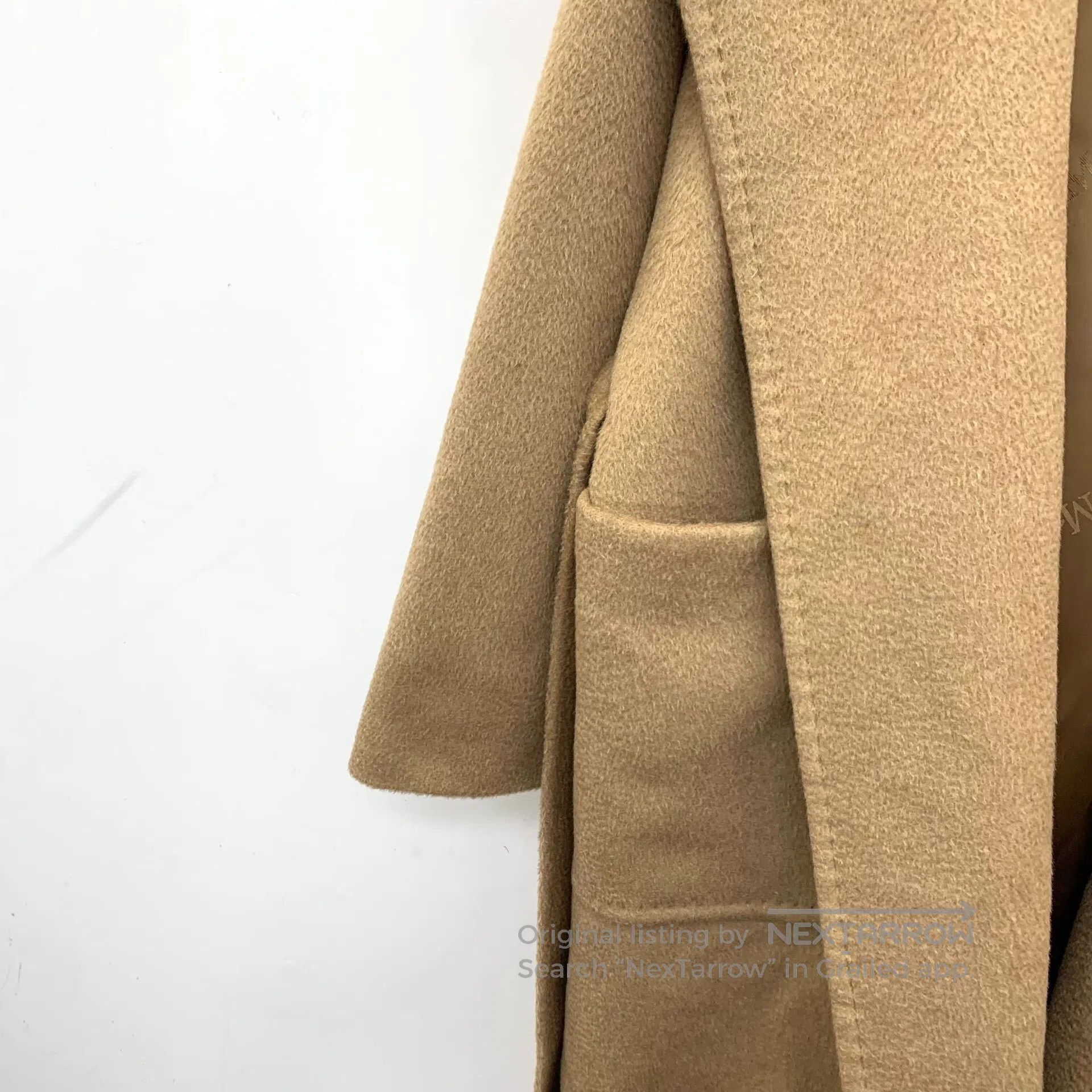 Max Mara Max Mara Camel hair hooded loose fit coat| Size XS / US 0-2 / IT 36-38 - 4 Thumbnail