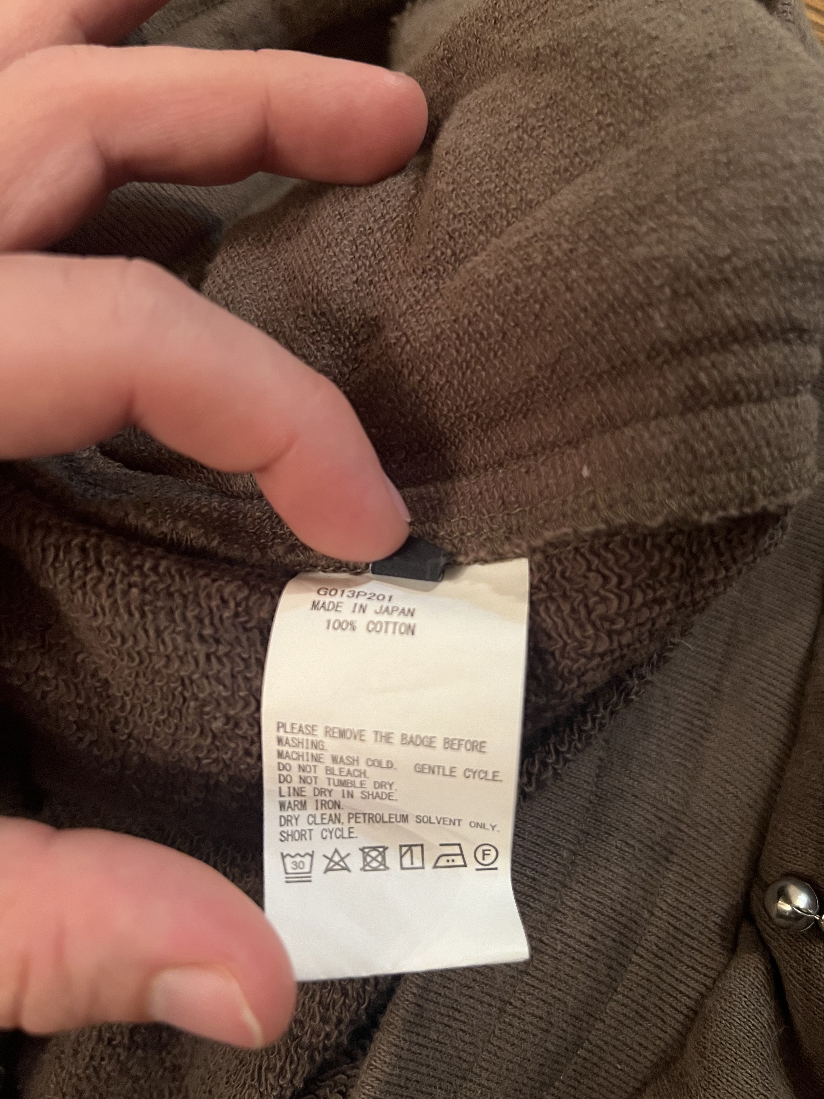 Gosha Rubchinskiy Gosha Rubchinskiy Velcro Patch Olive Sweatpants Size Small Size US 26 / EU 42 - 11 Thumbnail