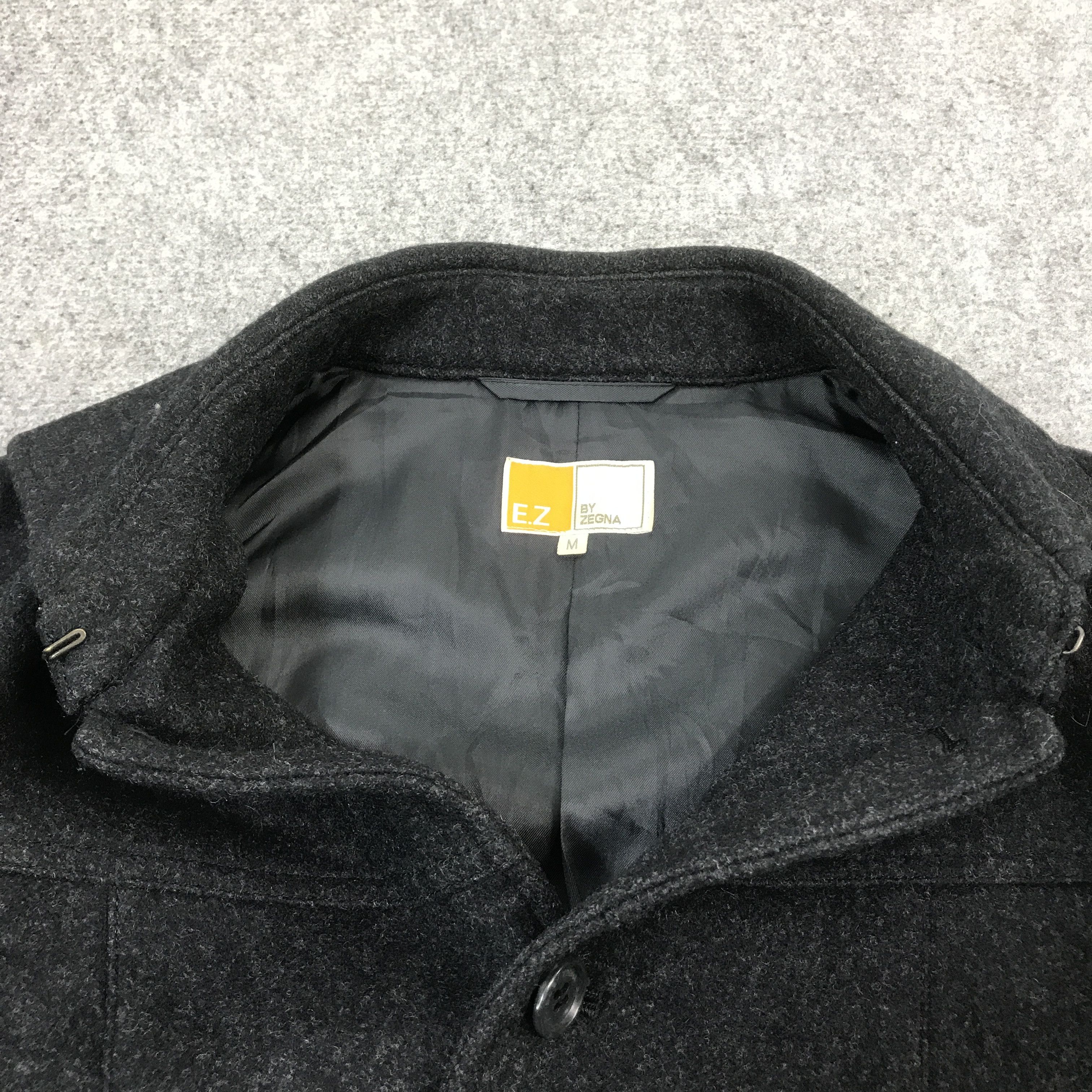 Z Zegna Ez Zegna Wool Button Coat Jacket Size US M / EU 48-50 / 2 - 5 Thumbnail
