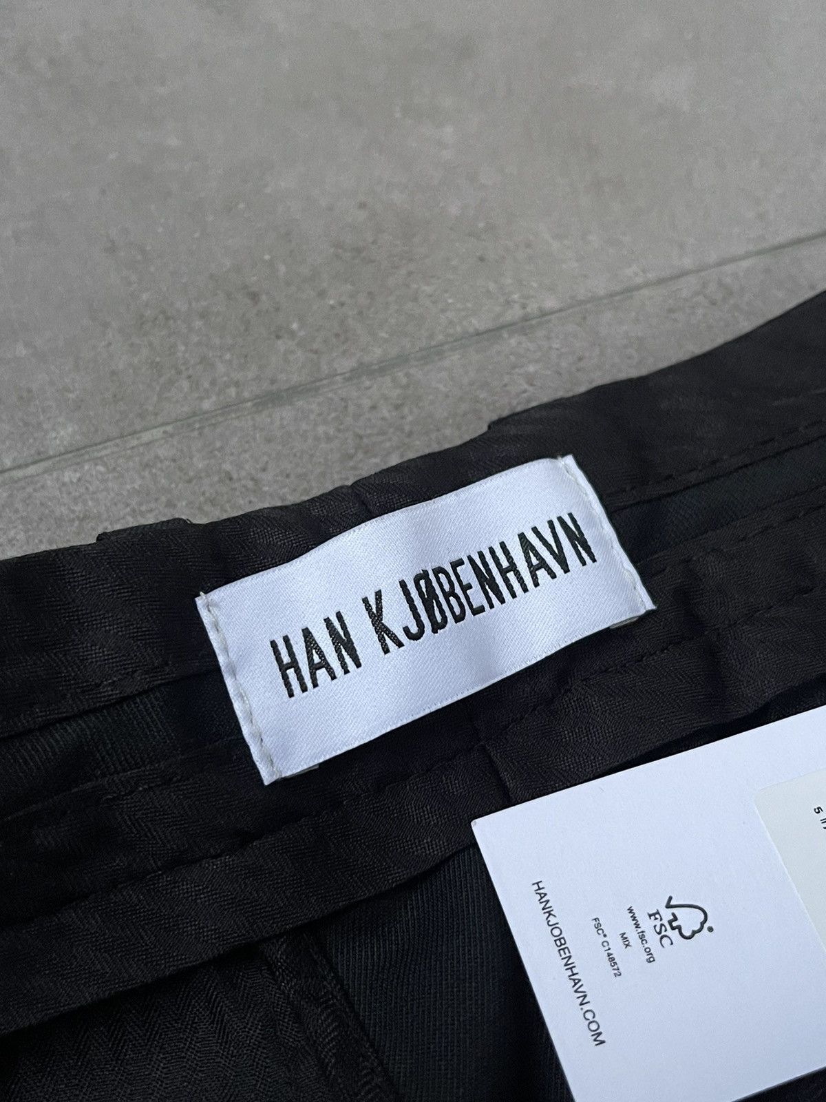 Han Kjobenhavn !DS! AW22 Han Kjobenhavn Boxy Suit Black Trousers Size US 30 / EU 46 - 18 Thumbnail