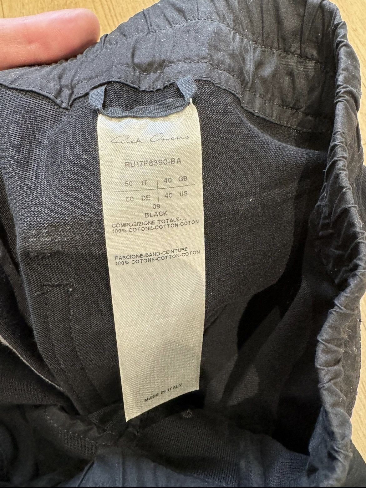 Rick Owens Rick Owens mainline Cargo sweatpants Size US 40 / EU 56 - 2 Thumbnail