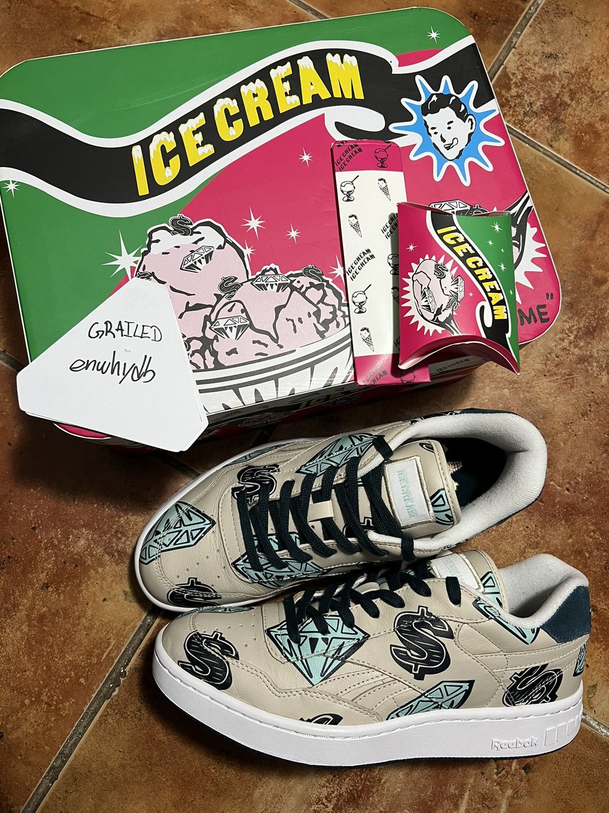 Billionaire Boys Club × Icecream × Reebok BBC Ice Cream X Reebok BB ...