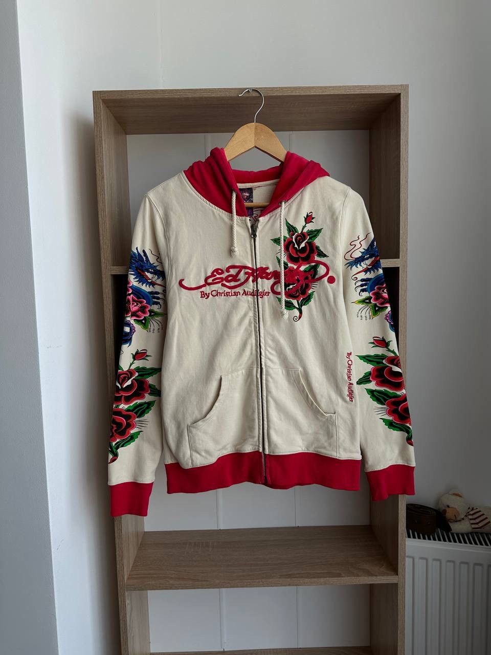 Christian Audigier × Ed Hardy × Vintage Vintage Ed Hardy Christian Audigier Hoodie Size M / US 6-8 / IT 42-44 - 7 Thumbnail