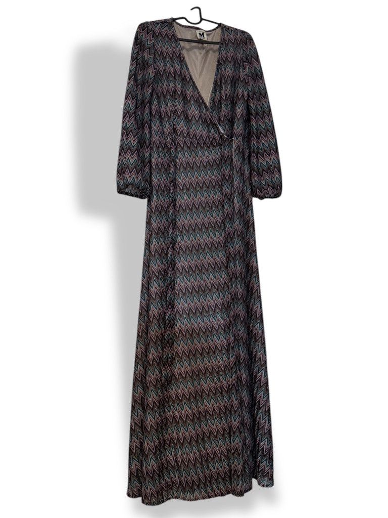 Missoni Missoni Zigzag Maxi Dress Size L / US 10 / IT 46 - 1 Thumbnail