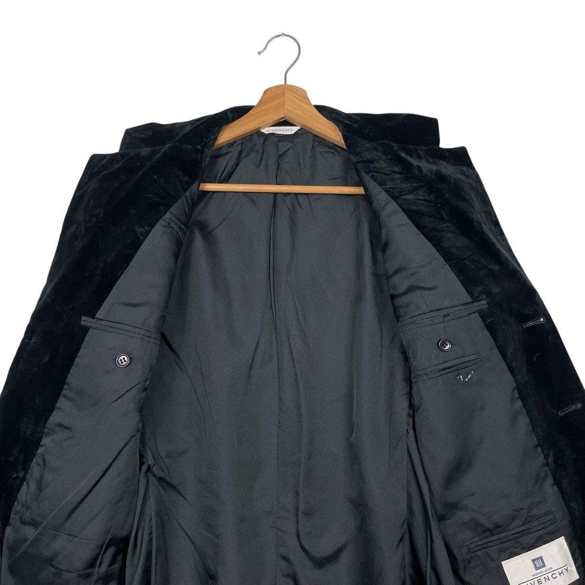 Givenchy Vintage Givenchy Monsieur Velvet Casual Jacket Size US S / EU 44-46 / 1 - 12 Thumbnail