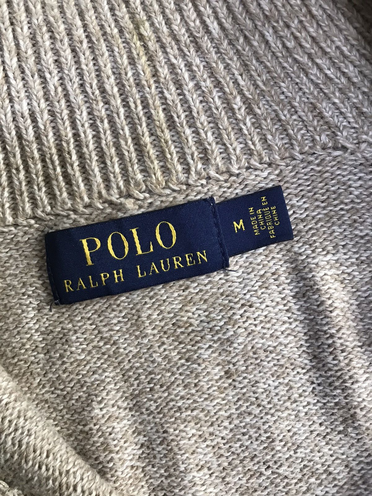 Polo Ralph Lauren Vintage polo Ralph Lauren quarter zipper sweater Size US S / EU 44-46 / 1 - 5 Thumbnail