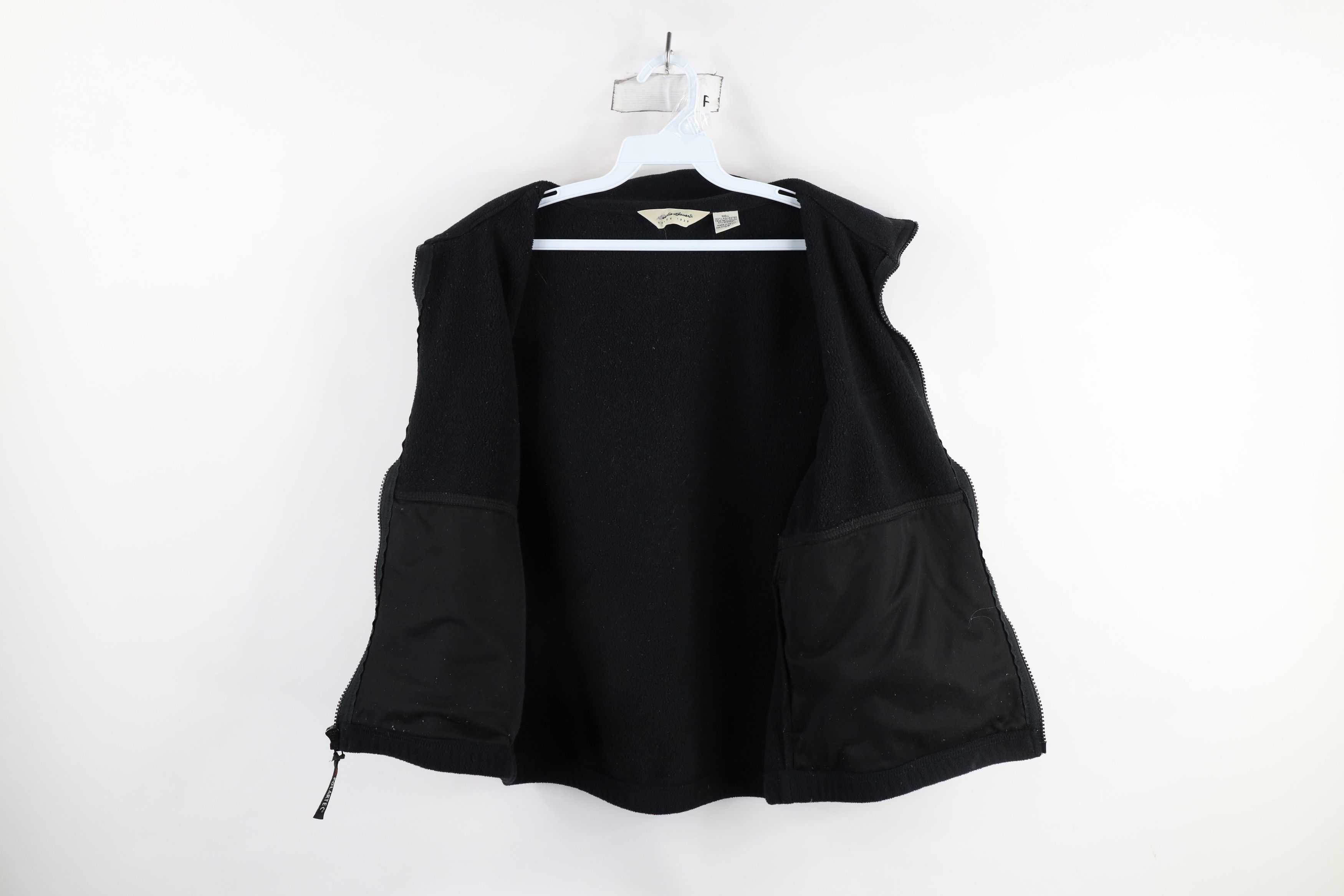 Eddie Bauer × Vintage Vintage 90s Eddie Bauer Polartec Fleece Vest Jacket Black Size US XS / EU 42 / 0 - 8 Thumbnail