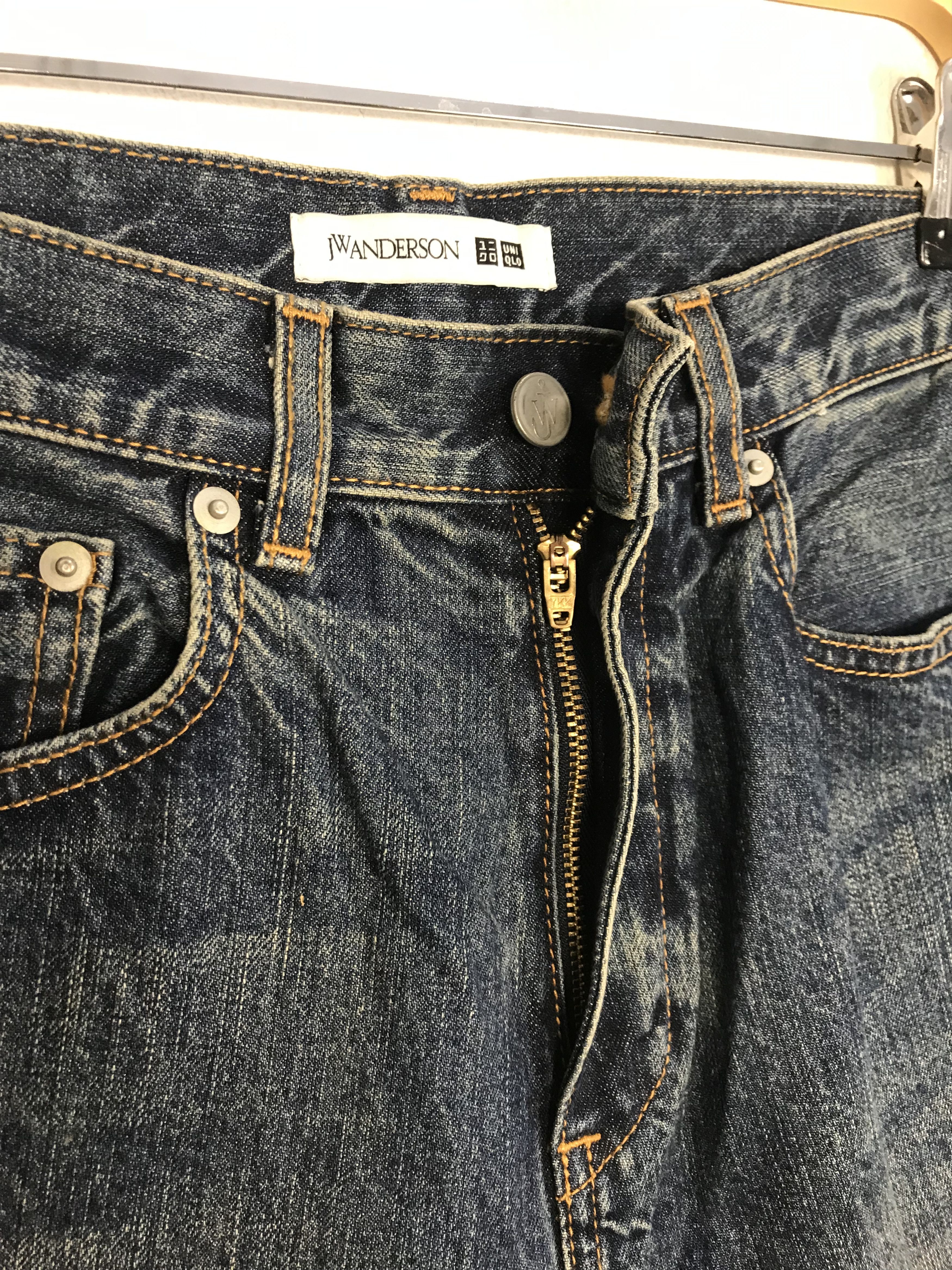 JW Anderson × Uniqlo JW Anderson x Uniqlo Indigo Denim Pant Unisex Size US 27 - 5 Thumbnail