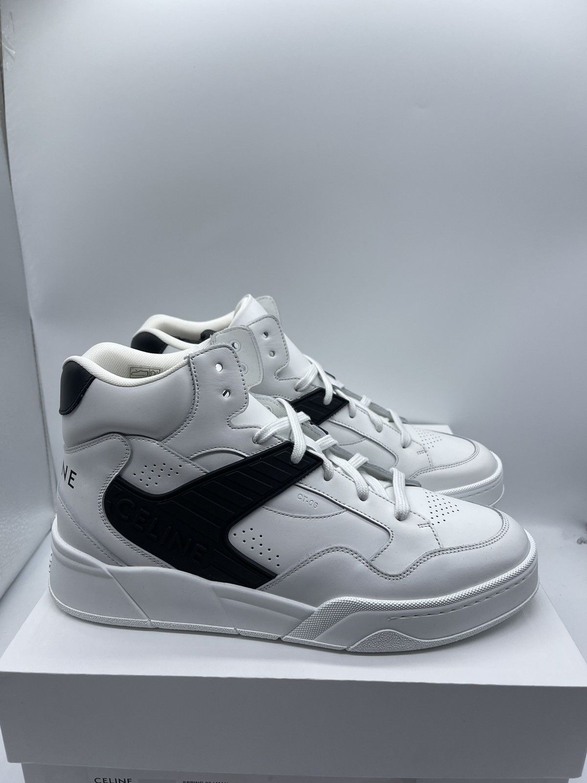 Celine Celine CT-06 HIGH TOP SNEAKER Size Eu 42 Size US 9 / EU 42 - 2 Thumbnail