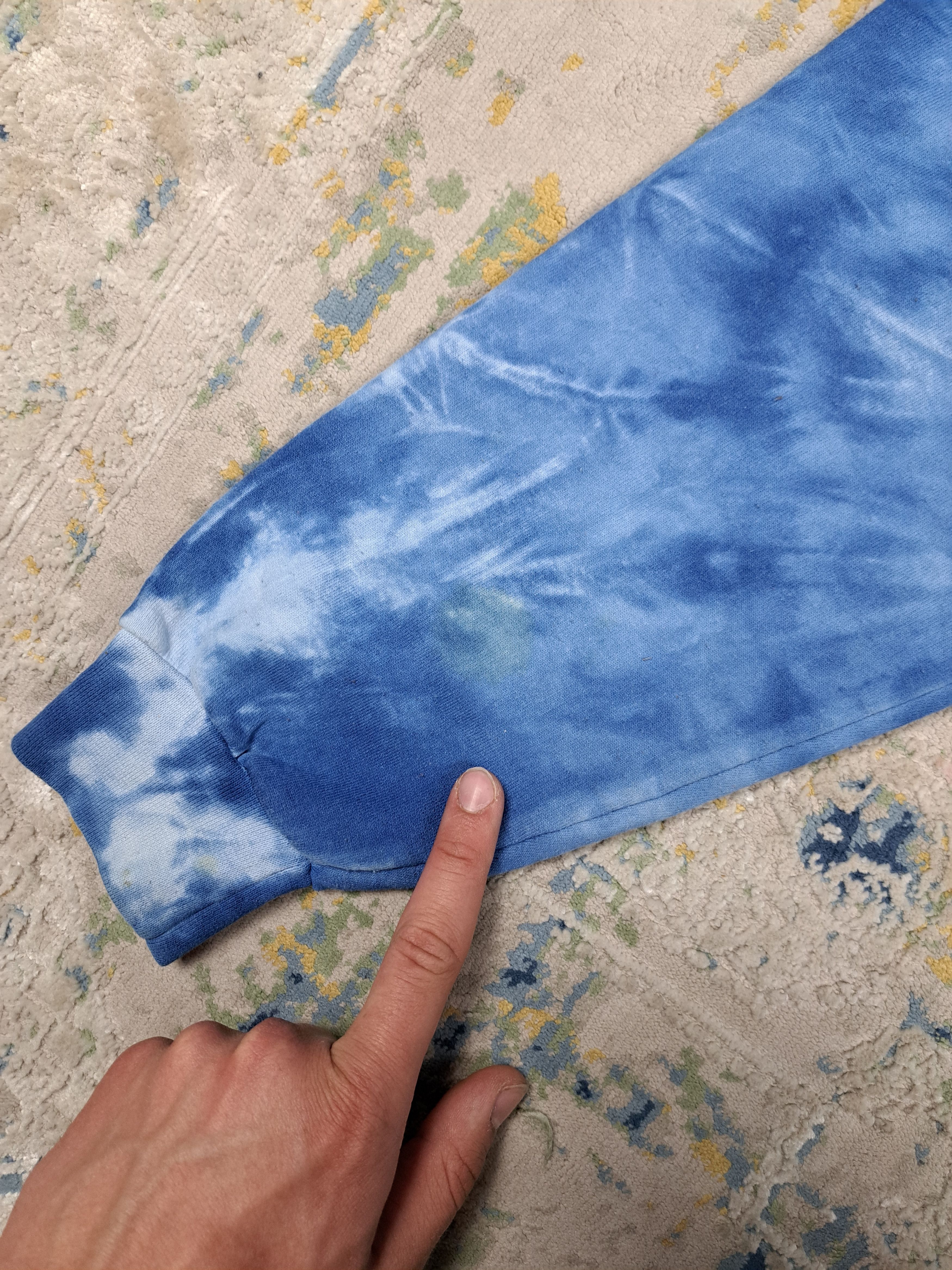Disney Vintage 90s Disneyland Mickey Mouse Wizard Tie Dye Hoodie Size US L / EU 52-54 / 3 - 7 Thumbnail