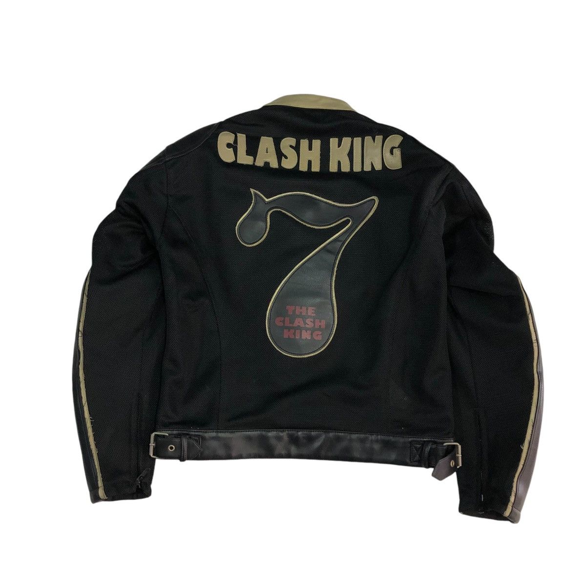 Kadoya 🔥KADOYA VINTAGE LEATHER JACKET BIKER BATTLESUIT CLASHKING Size US L / EU 52-54 / 3 - 2 Thumbnail