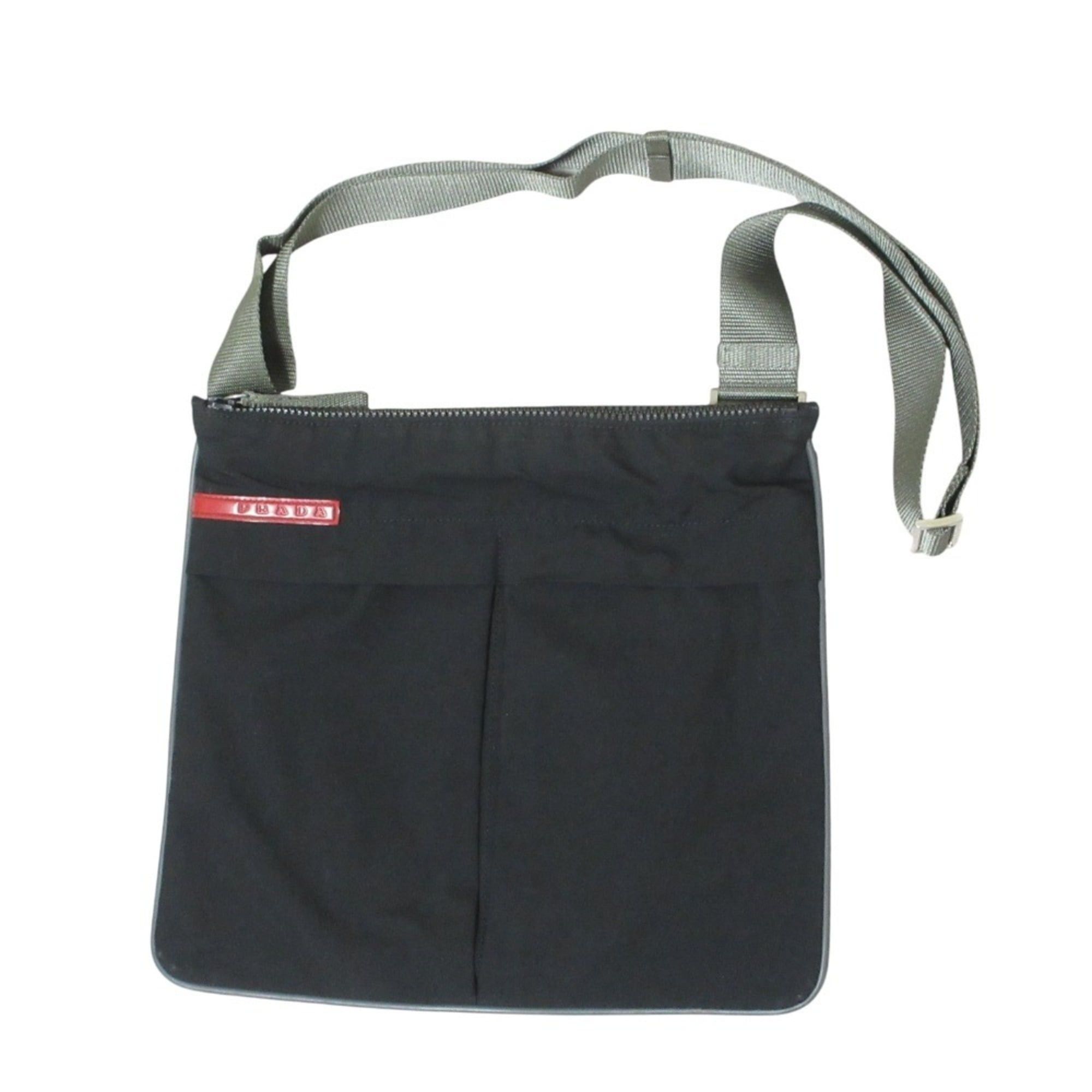 Prada Prada Sport Vintage Nylon Shoulder Bag 4VA311 Black Men's Women's Size ONE SIZE - 1 Thumbnail