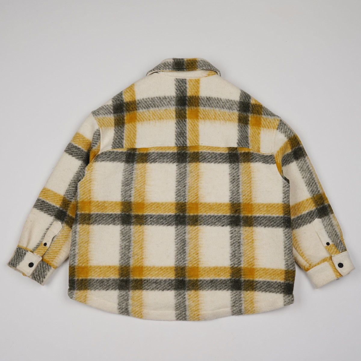 Allsaints Allsaints Fenix Check Jacket Wool Plaid Size L / US 10 / IT 46 - 11 Thumbnail