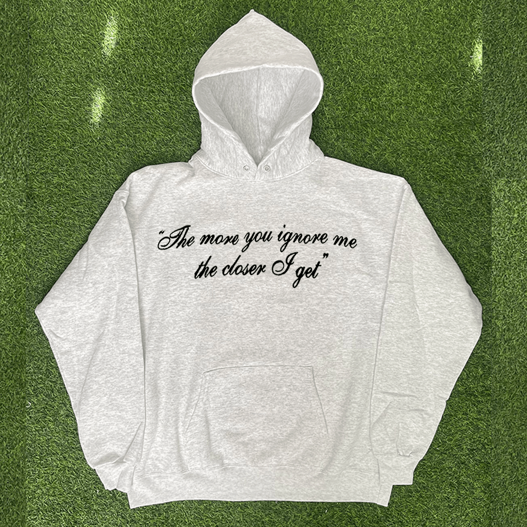 Vintage IGNORE ME I GET CLOSER HOODIE Size US L / EU 52-54 / 3 - 1 Preview