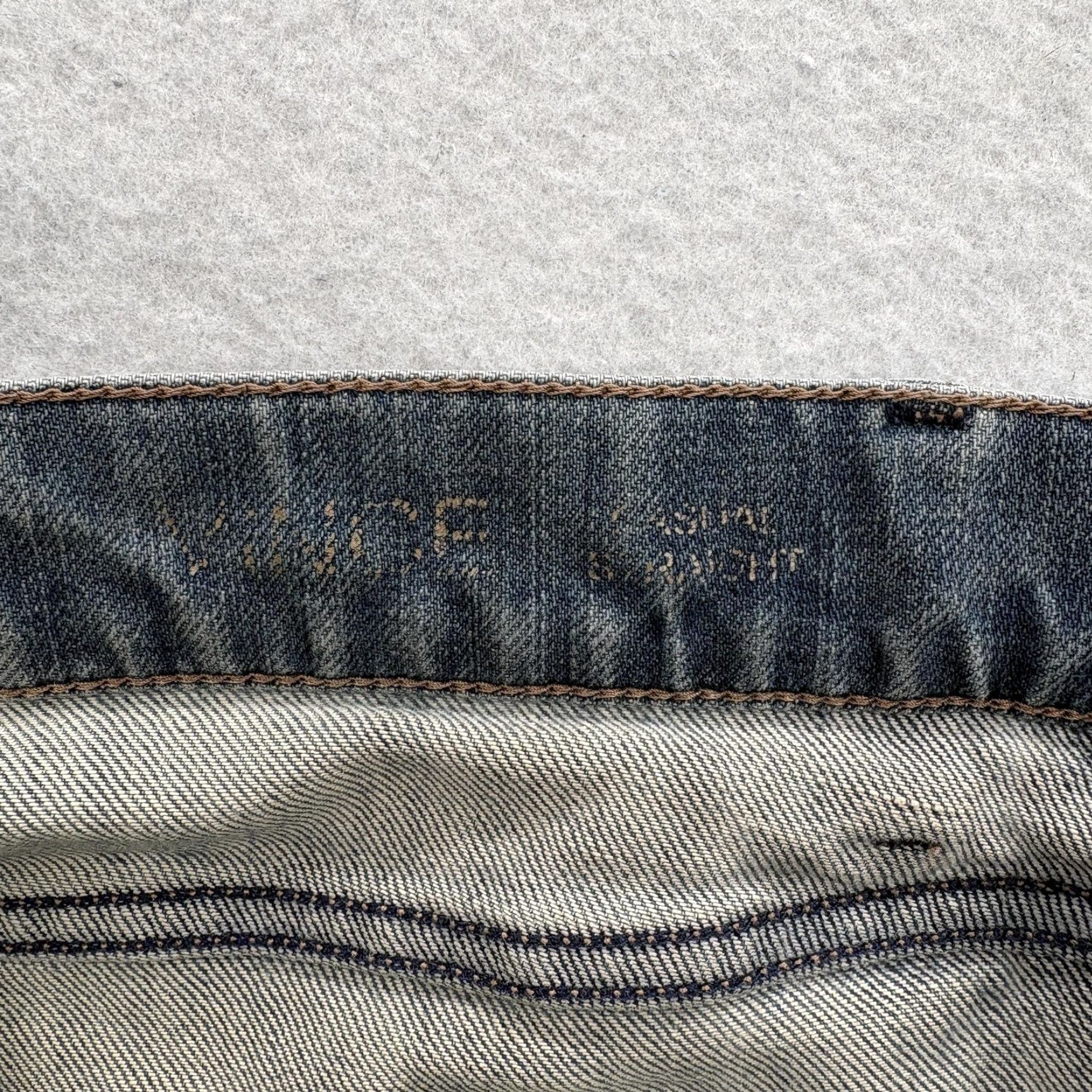 DL1961 DL1961 Vince Casual Straight Jeans Mens 34x32 Blue Medium Wash Comfort Denim Size US 34 / EU 50 - 6 Thumbnail