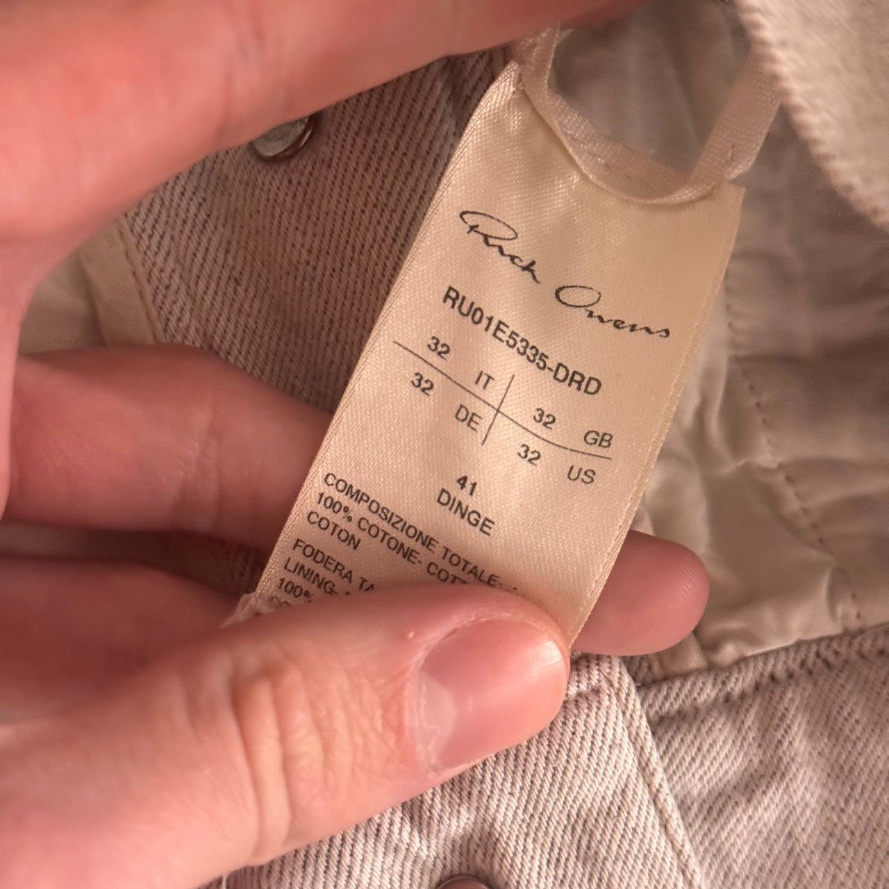 Rick Owens Rick owens pants 32 Size US 32 / EU 48 - 3 Thumbnail