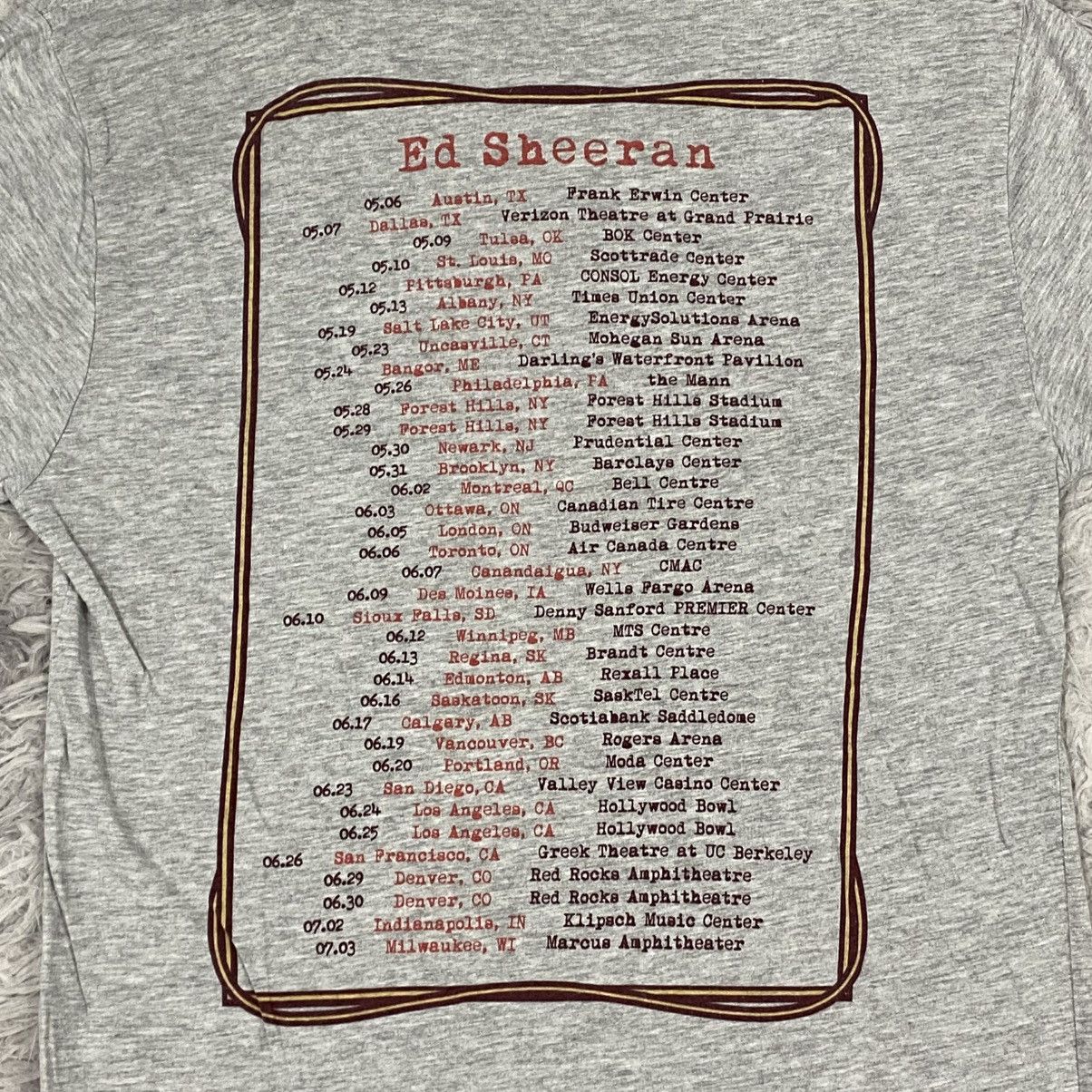 Band Tees × Vintage Ed sheeran multiply tour band Size US M / EU 48-50 / 2 - 4 Thumbnail