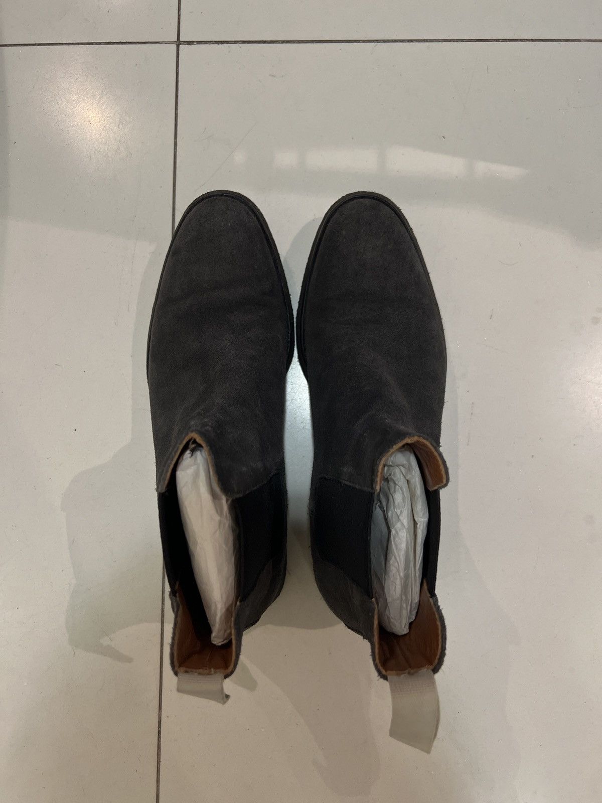 Common Projects Common Projects Suede Chelsea Boots Size US 8 / EU 41 - 4 Thumbnail
