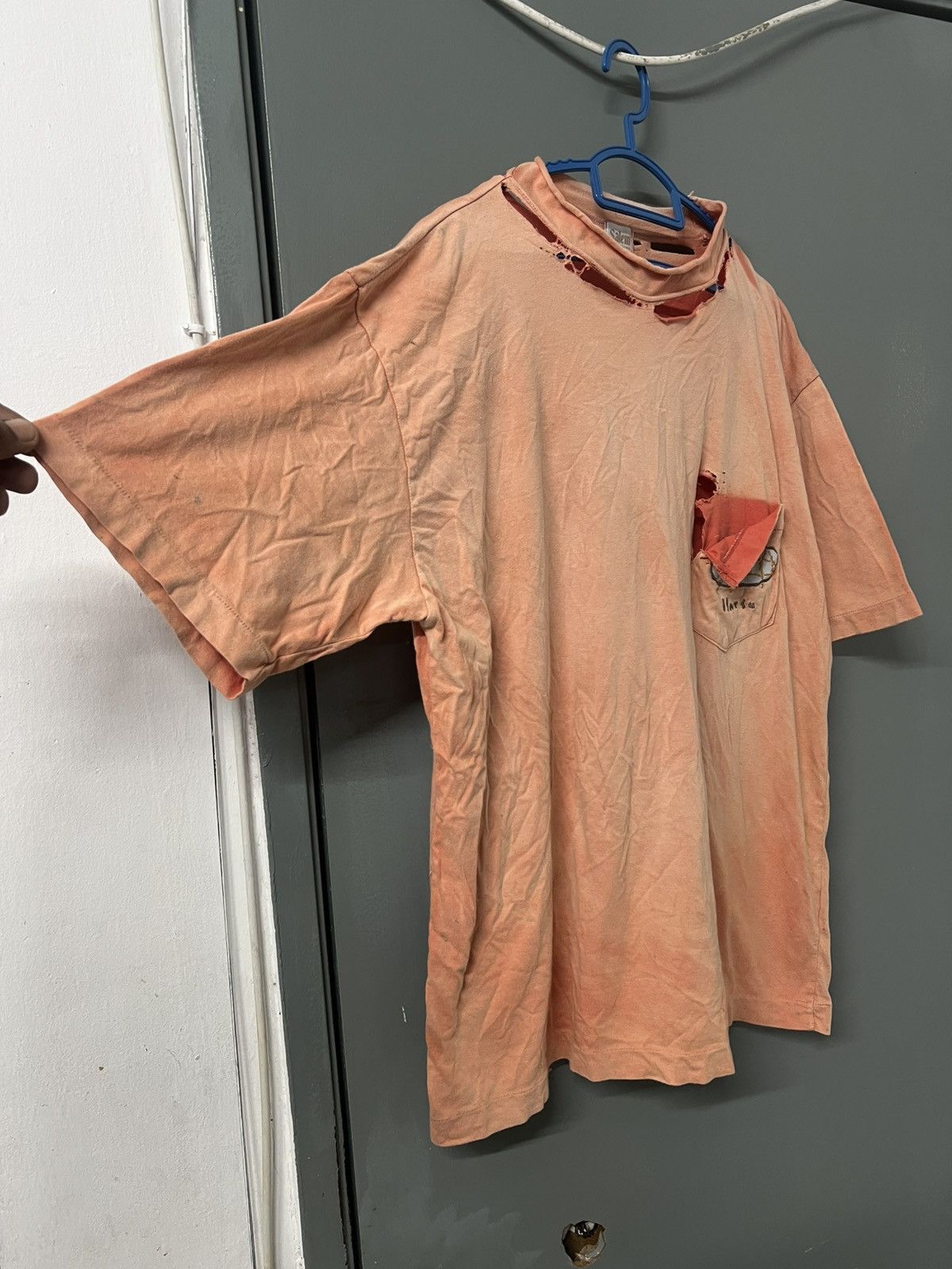 Vintage VINTAGE THRASHED SUN FADED ERD GRUNGE TEE Size US L / EU 52-54 / 3 - 3 Thumbnail