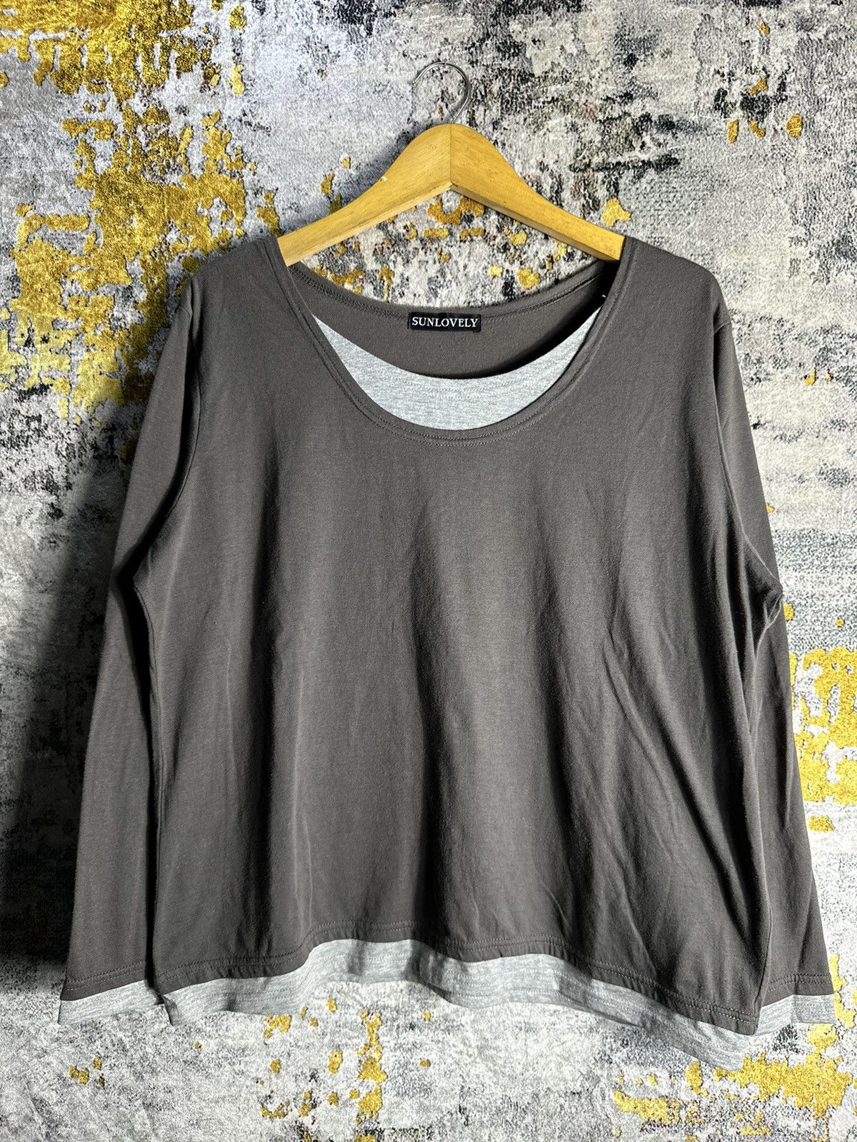 90s SUNLOVELY DOUBLE LAYER BOXY IFSIXWASNINE LGB STYLE