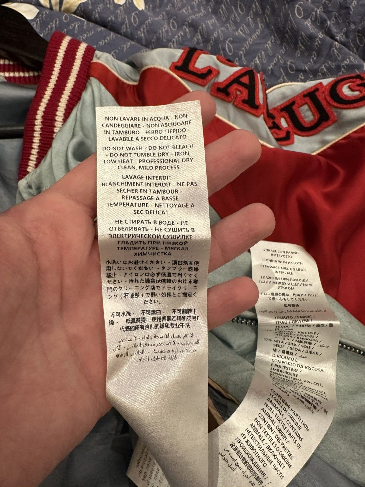 Gucci Gucci illuminati Silk/Viscose Bomber Size US M / EU 48-50 / 2 - 15 Thumbnail